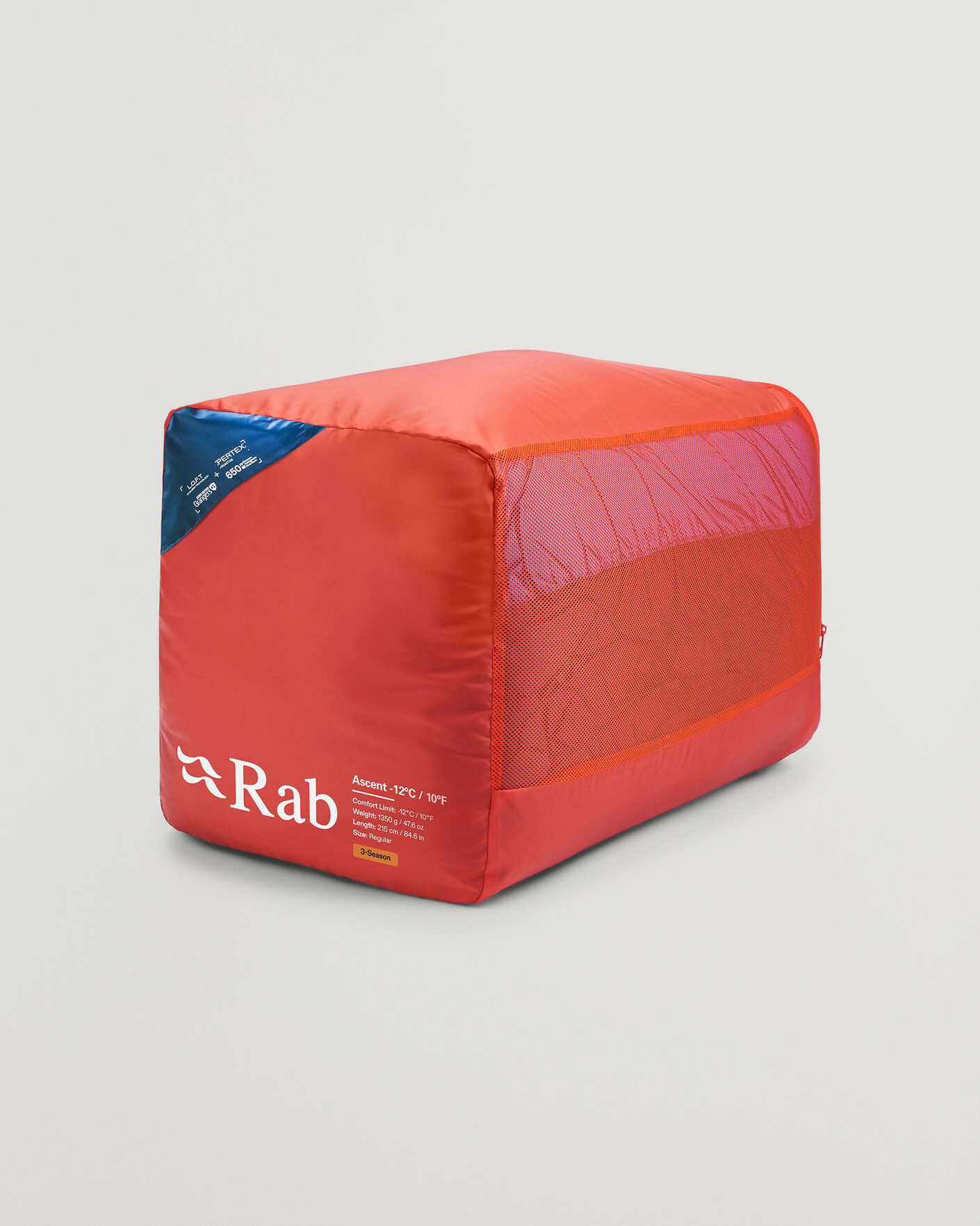 Herre | Outdoor living | Rab | Ascent -12 Sleeping Bag Regular Tempest Blue/Maya Blue