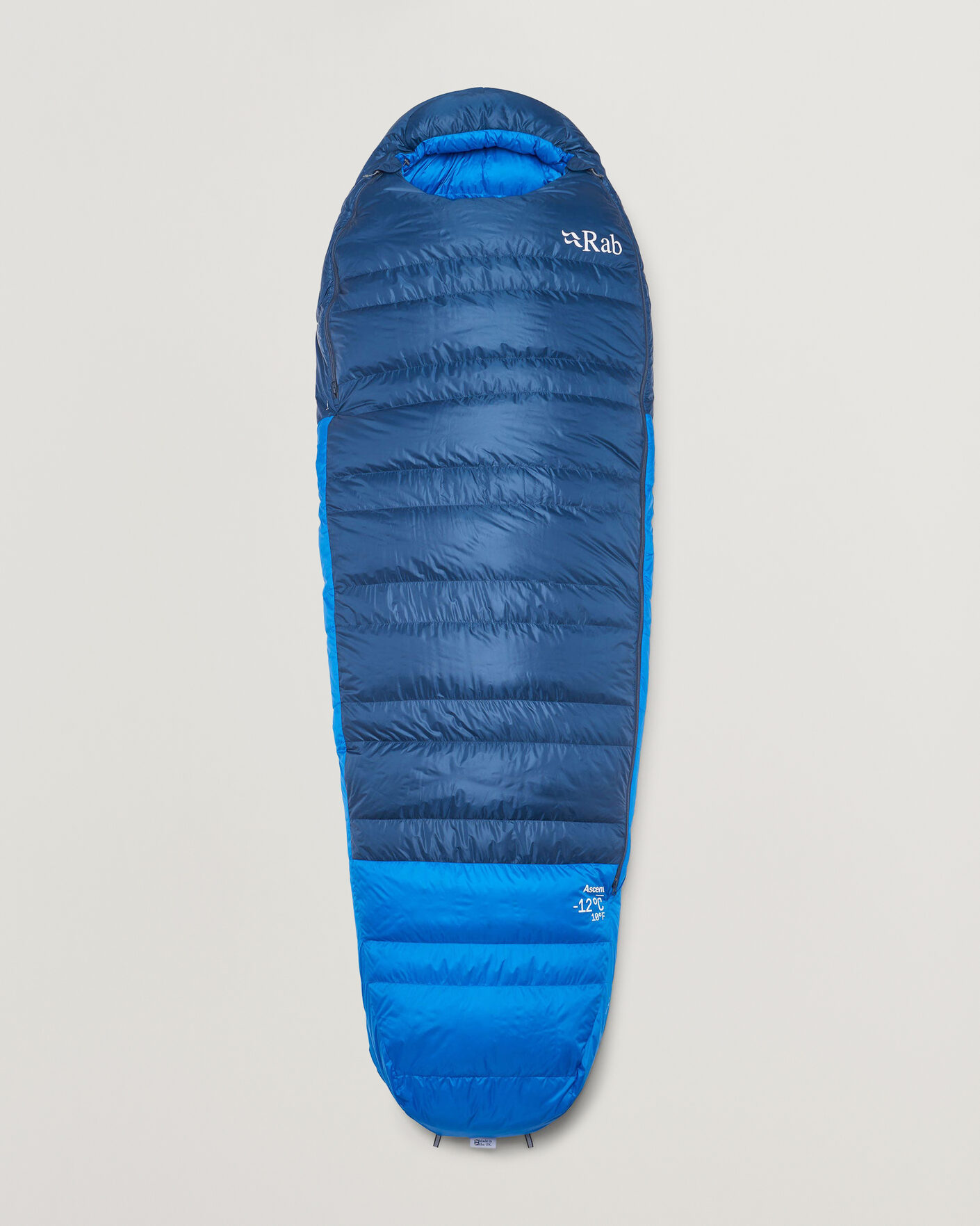 Herre | Outdoor living | Rab | Ascent -12 Sleeping Bag Long Tempest Blue/Maya Blue