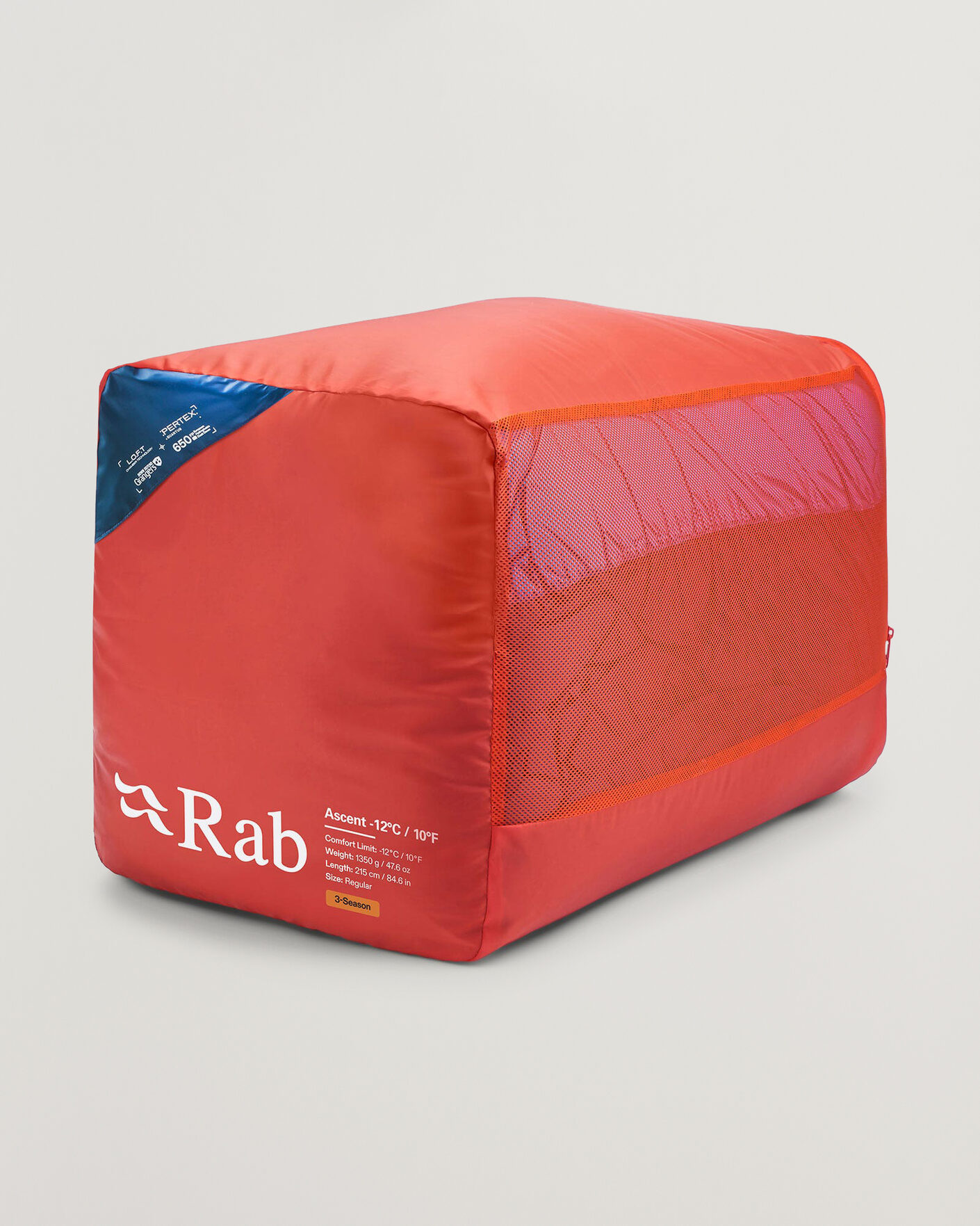 Herre | Outdoor living | Rab | Ascent -12 Sleeping Bag Long Tempest Blue/Maya Blue