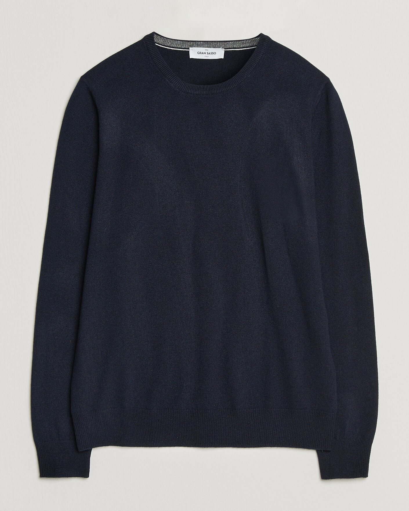 Herre | Gensere | Gran Sasso | Wool/Cashmere Crew Neck Navy