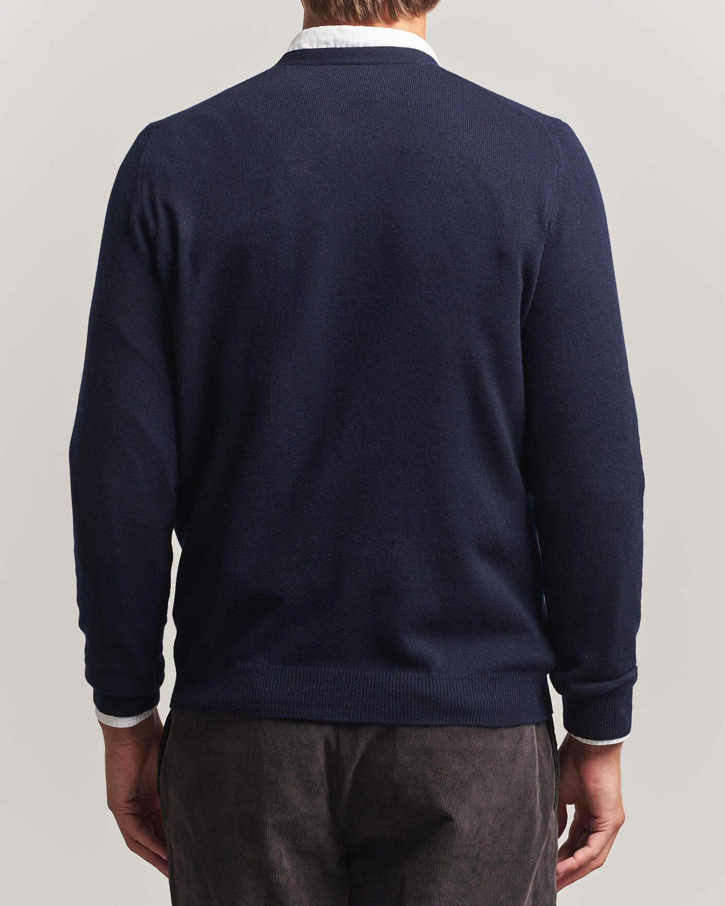 Herre | Gensere | Gran Sasso | Wool/Cashmere Cardigan Navy
