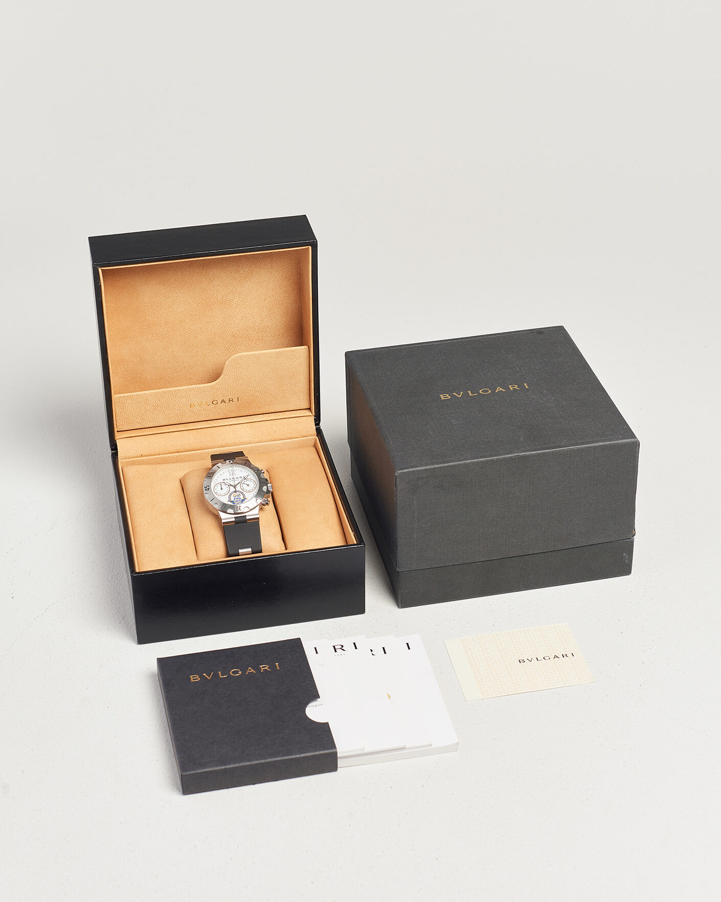 Herre | Pre-Owned & Vintage Watches | Bvlgari Pre-Owned | Diagono Chrono 
