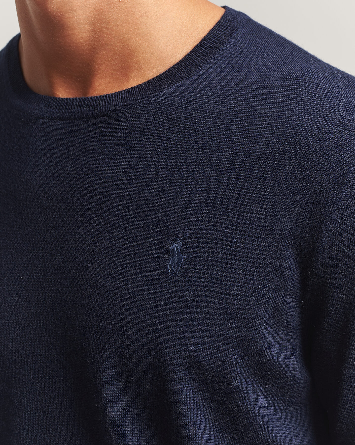Herre | Gensere | Polo Ralph Lauren | Long Sleeve Pullover Hunter Navy
