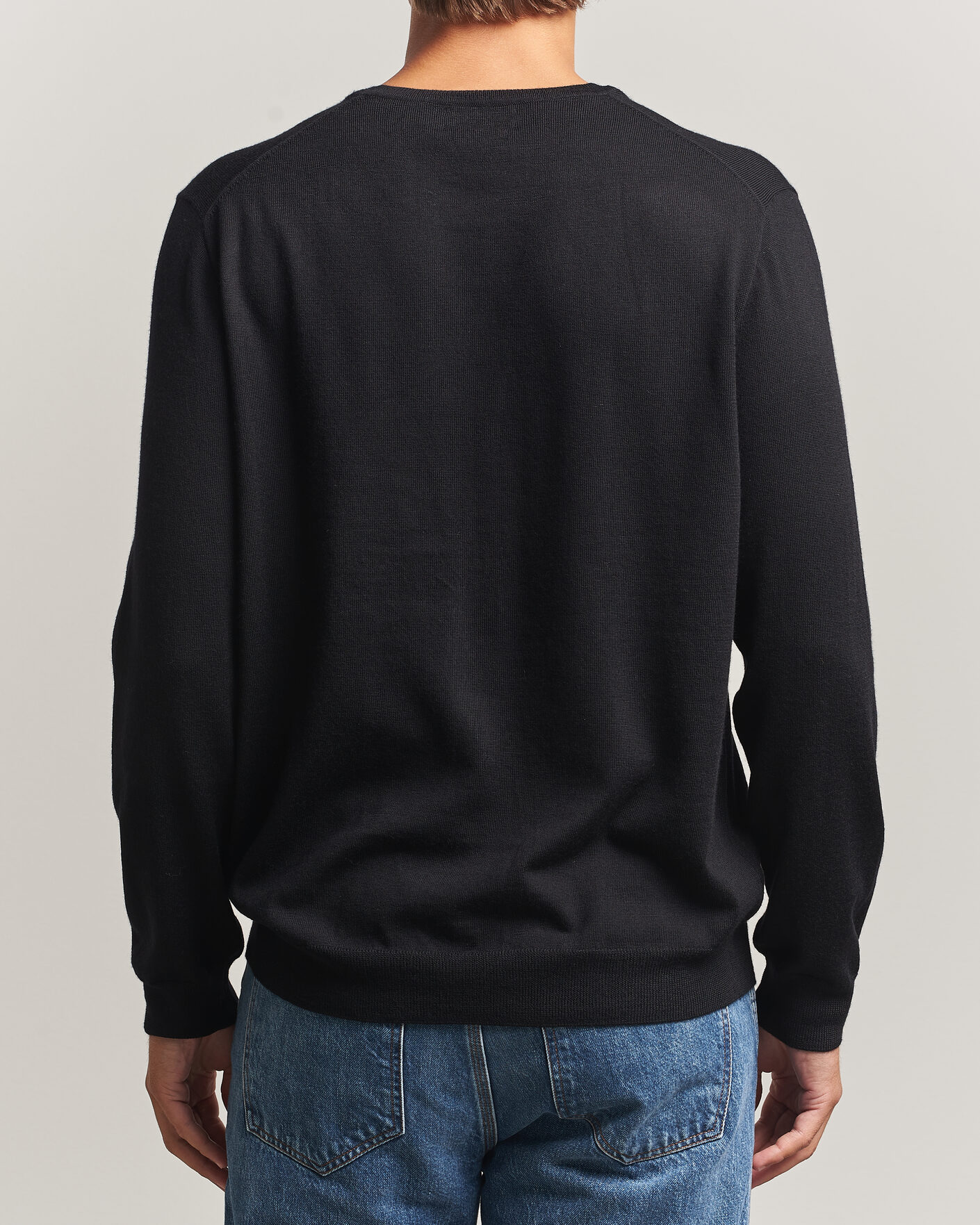 Herre | Gensere | Polo Ralph Lauren | Long Sleeve Pullover Polo Black