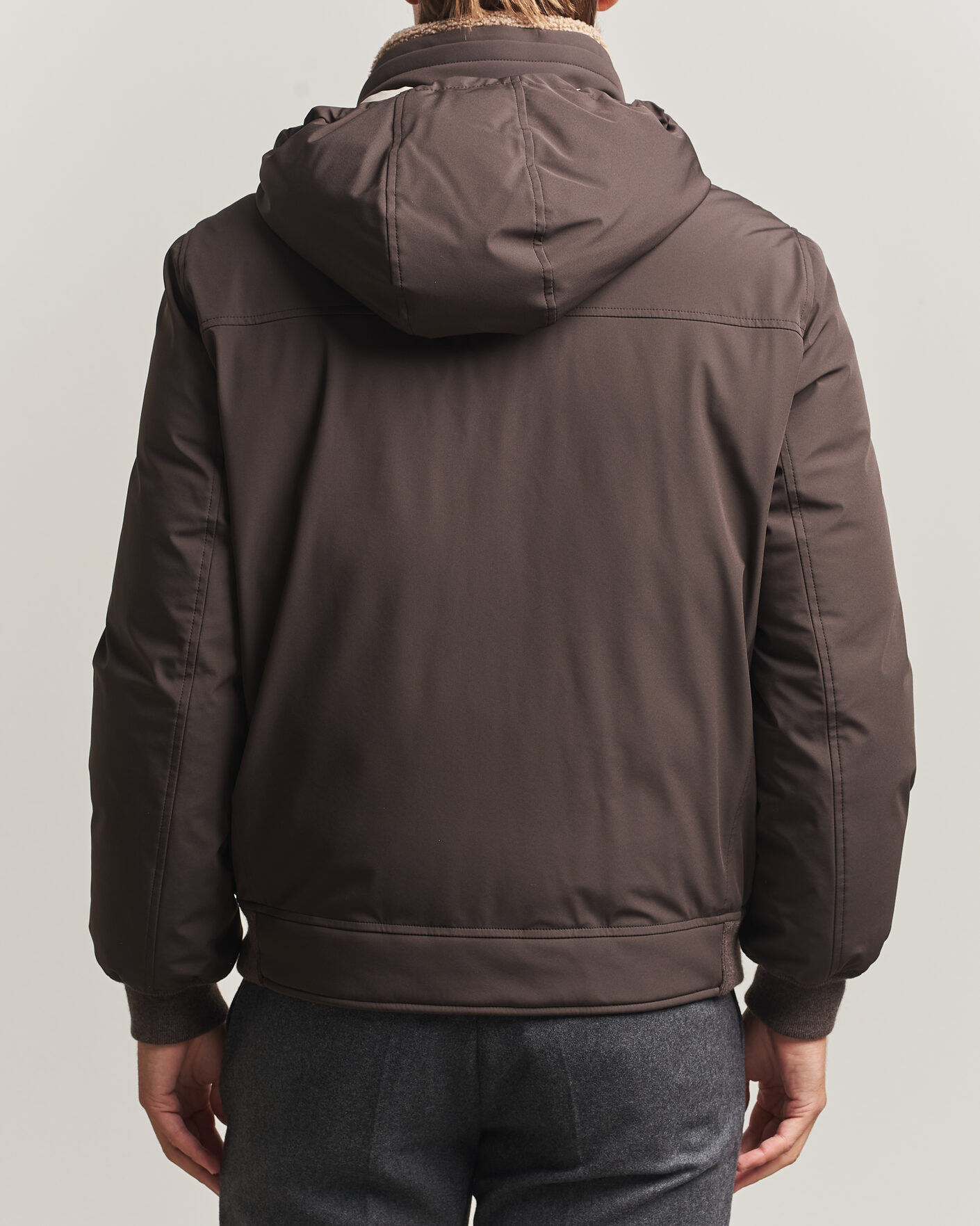 Herre | Jakker | Brunello Cucinelli | Padded Jacket Dark Brown