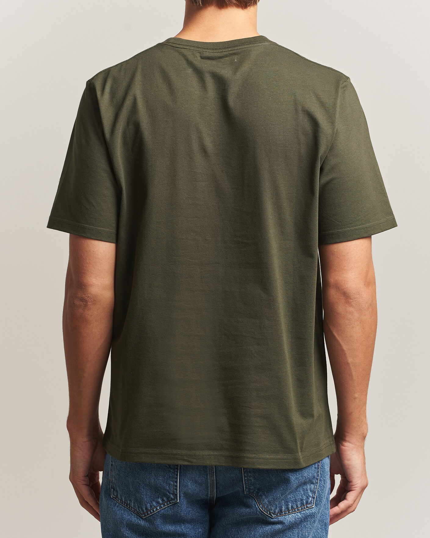 Herre | T-Shirts | Samsøe Samsøe | Thomas Cotton T-Shirt Forest Night