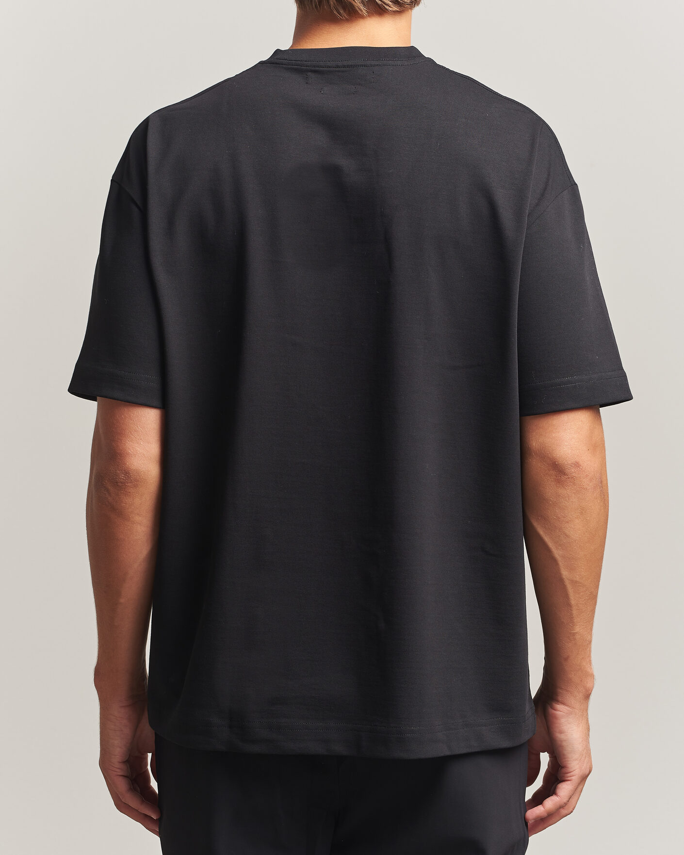 Herre | T-Shirts | Samsøe Samsøe | Jason Heavy Cotton T-Shirt Black
