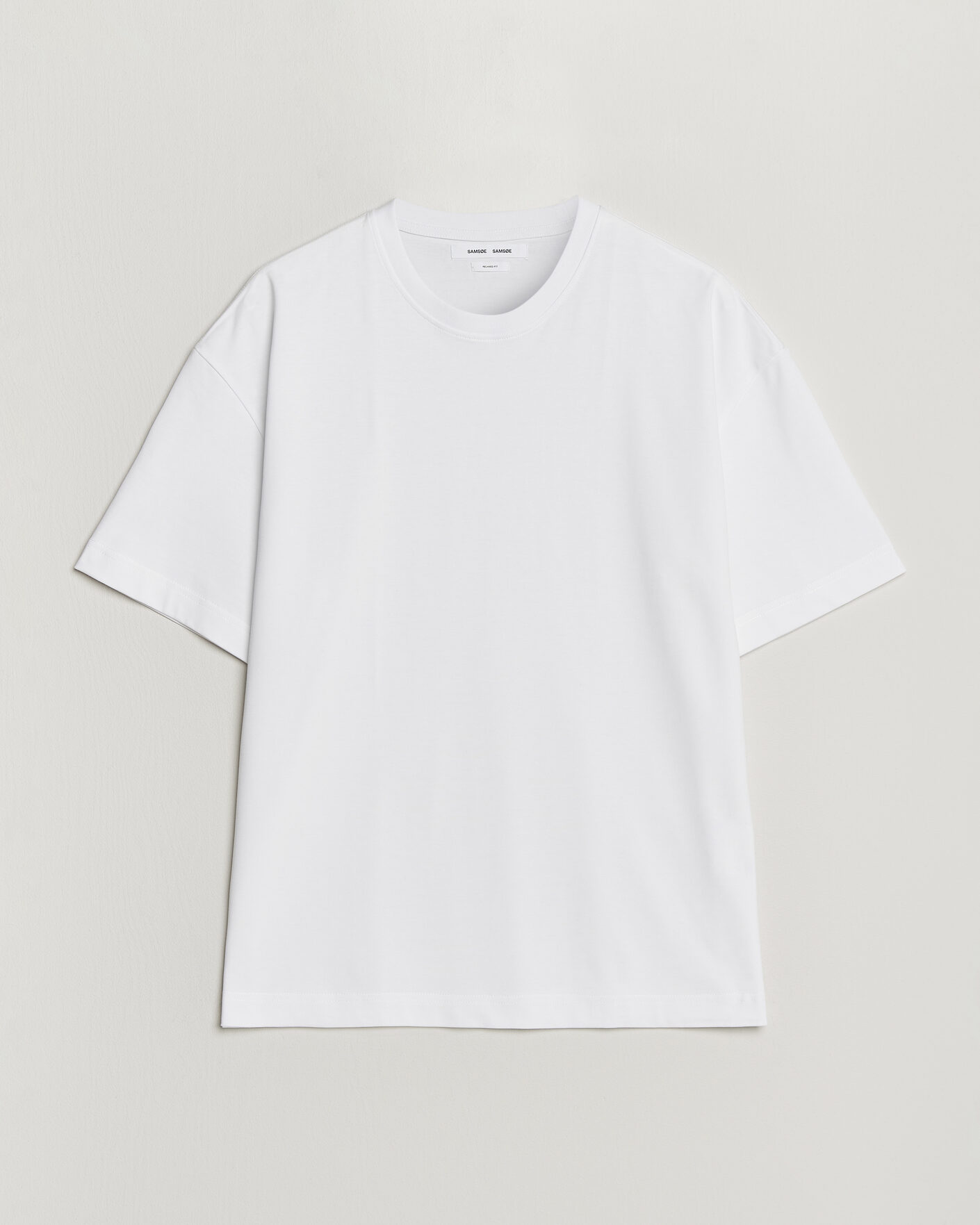 Herre | T-Shirts | Samsøe Samsøe | Jason Heavy Cotton T-Shirt White