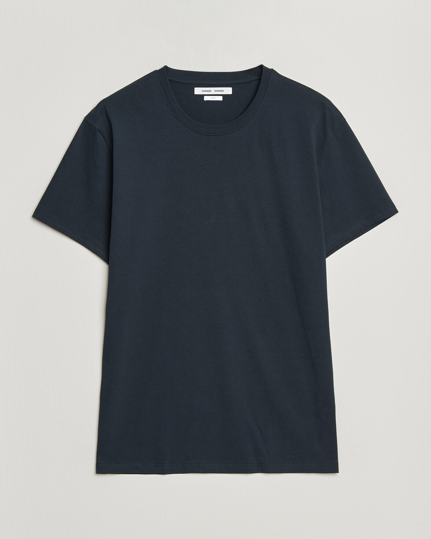 Herre | T-Shirts | Samsøe Samsøe | Kronos Cotton T-Shirt Salute Navy