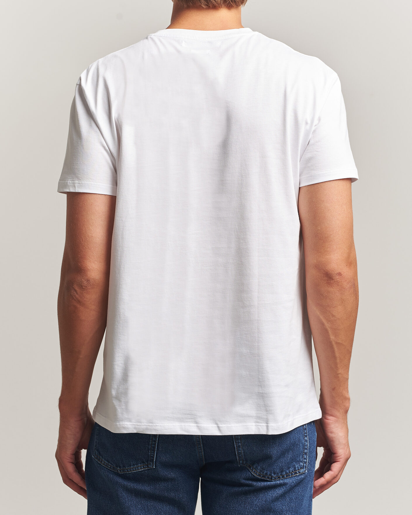 Herre | T-Shirts | Samsøe Samsøe | Kronos Cotton T-Shirt White