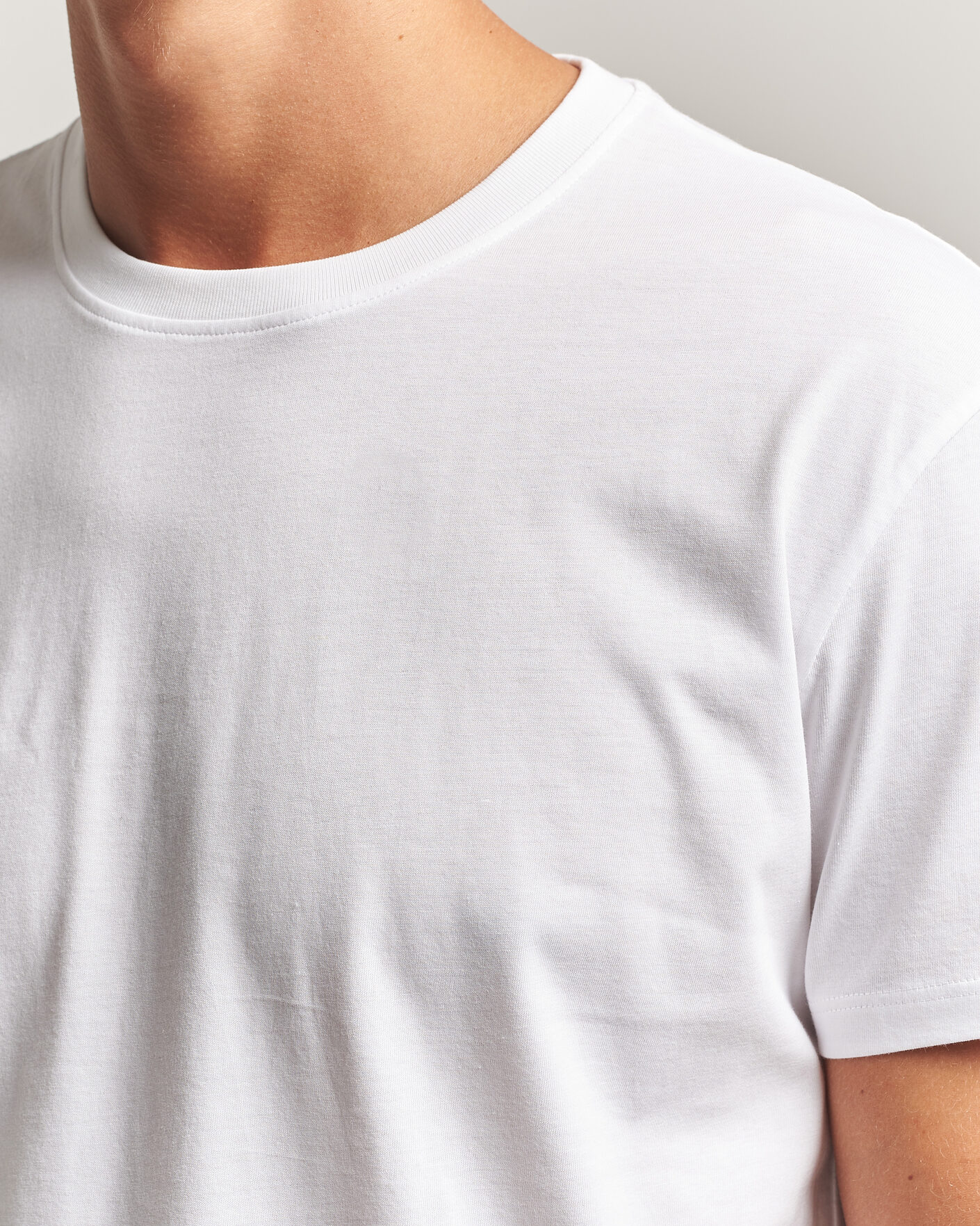 Herre | T-Shirts | Samsøe Samsøe | Kronos Cotton T-Shirt White