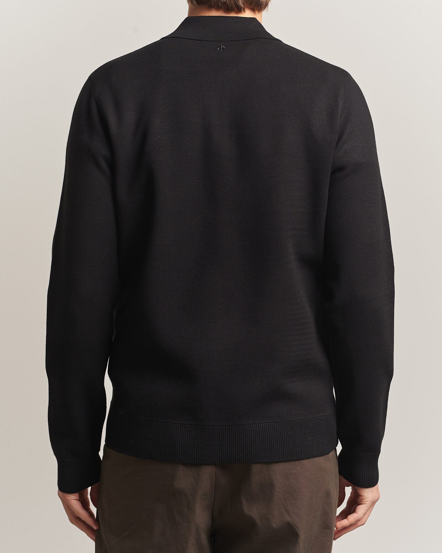 Herre | Gensere | Samsøe Samsøe | Matt Half Zip Polo Black