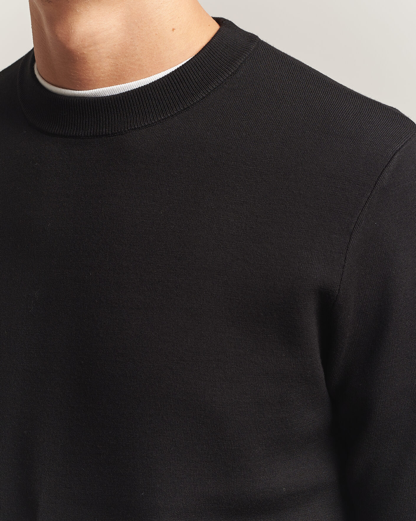 Herre | Gensere | Samsøe Samsøe | Matt Crew Neck Sweater Black
