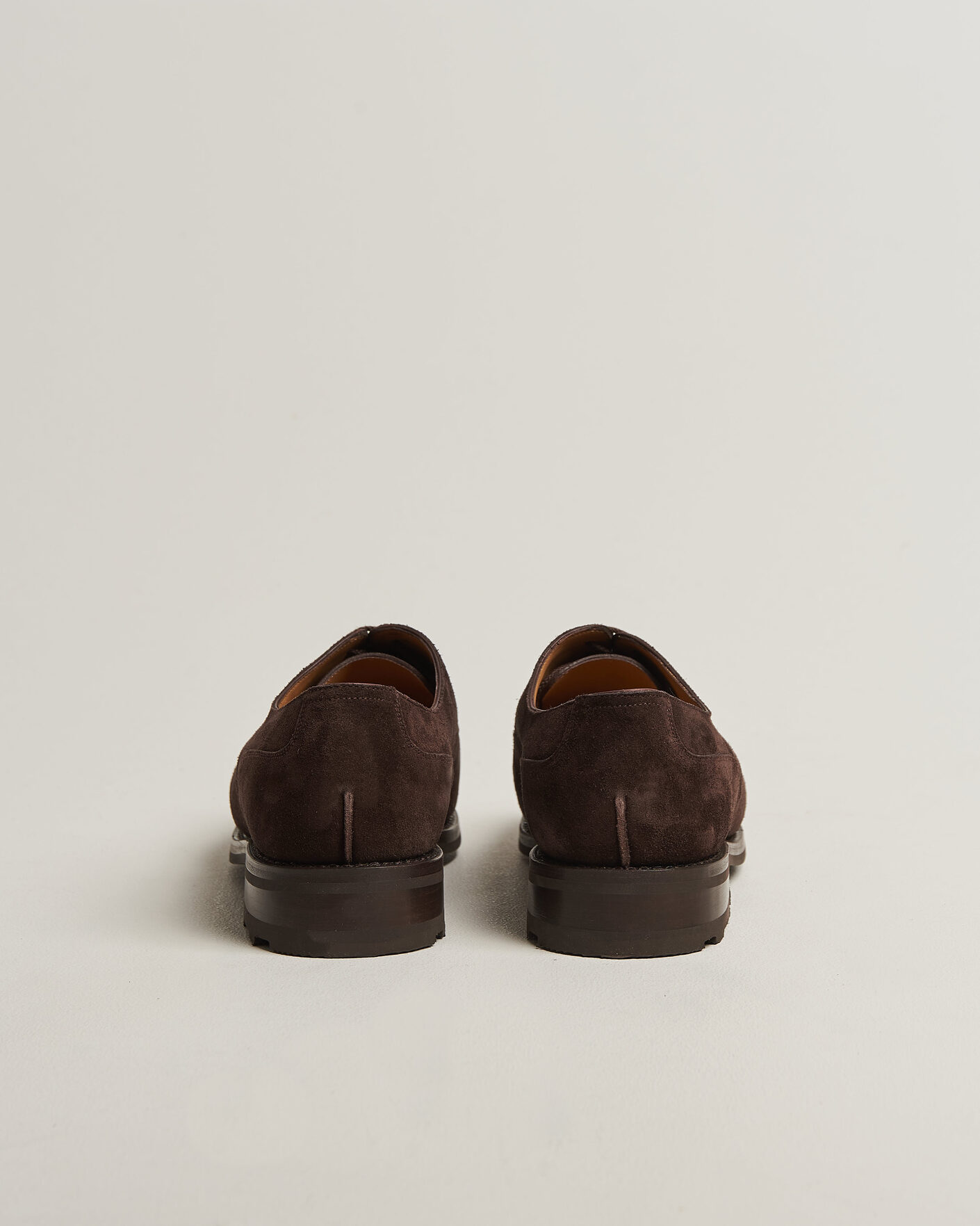 Herre | Derbys | J.M. Weston | Golf Derby Dark Brown Suede