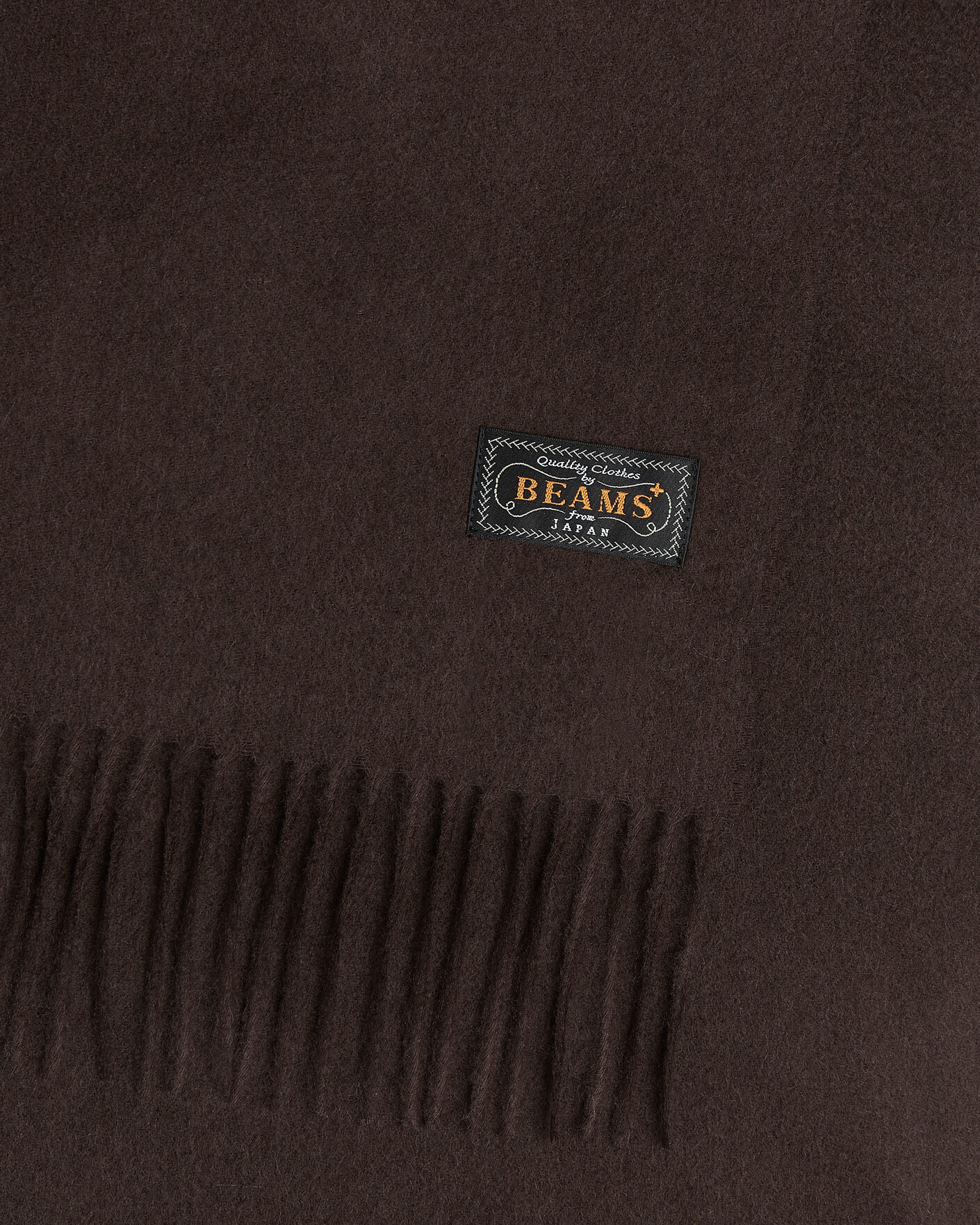 Herre | Skjerf | BEAMS PLUS | Cashmere Scarf Dark Brown