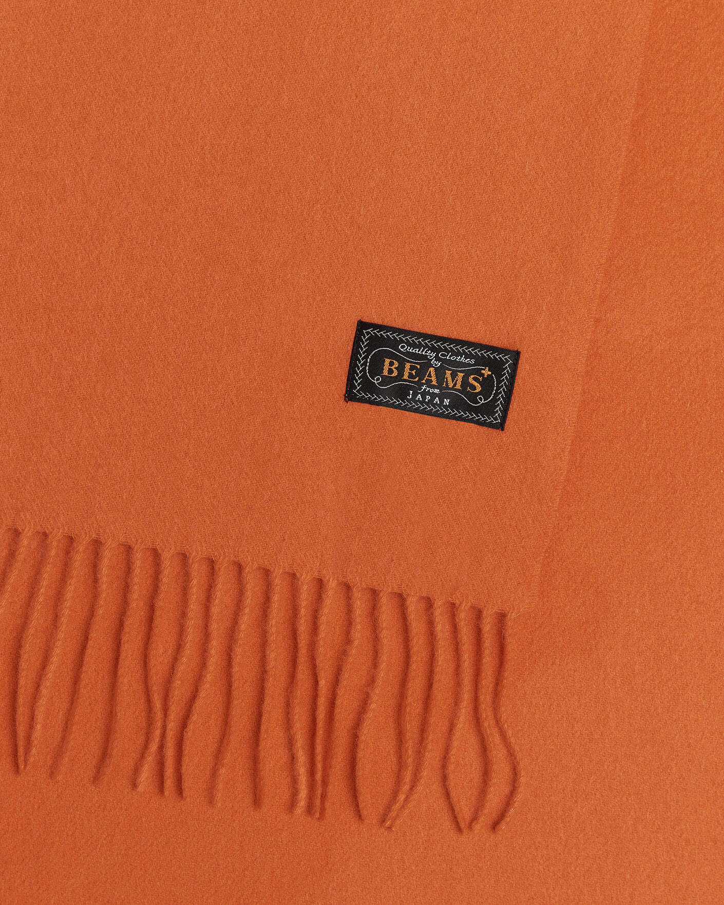 Herre | Skjerf | BEAMS PLUS | Cashmere Scarf Orange