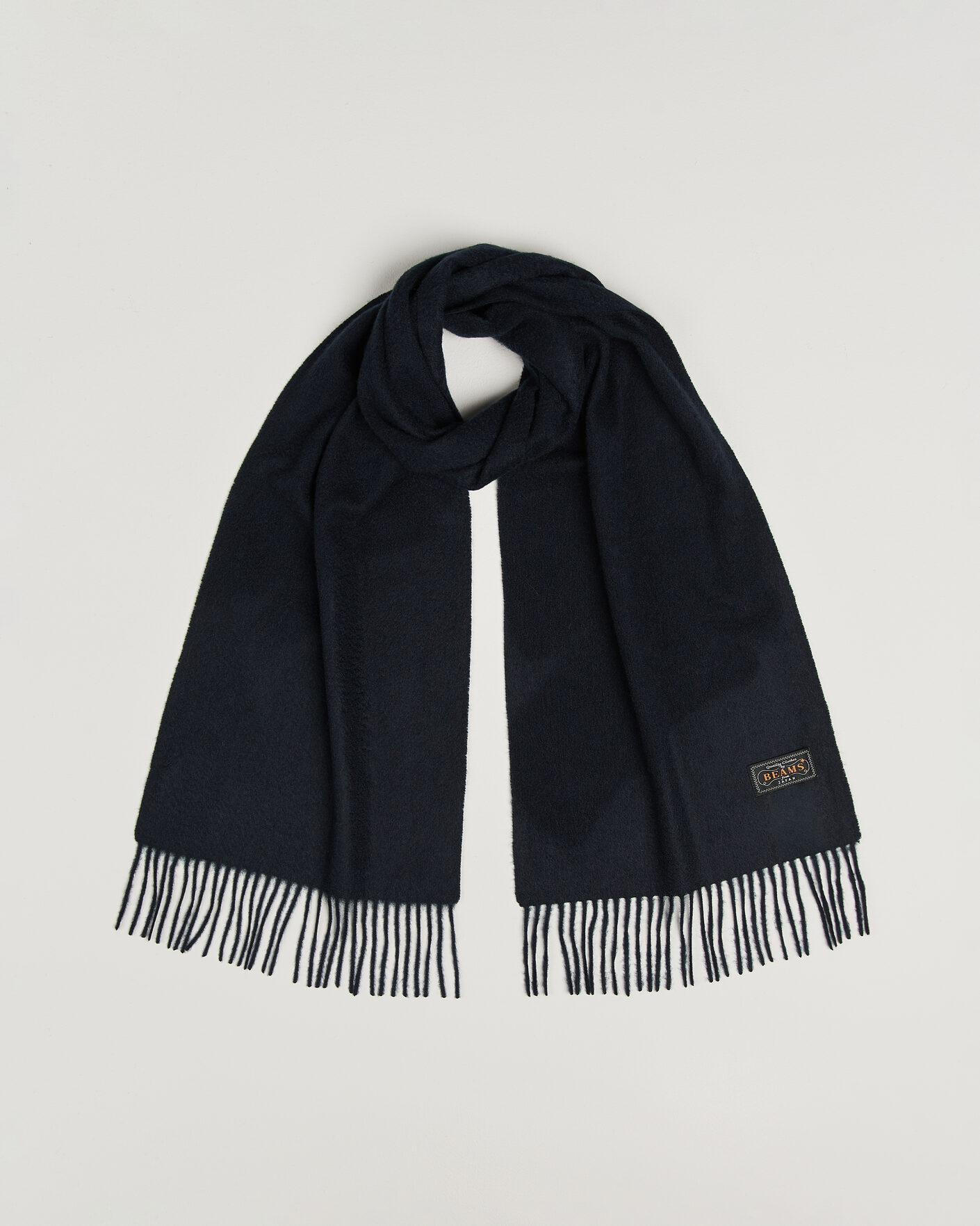 Herre | Skjerf | BEAMS PLUS | Cashmere Scarf Navy