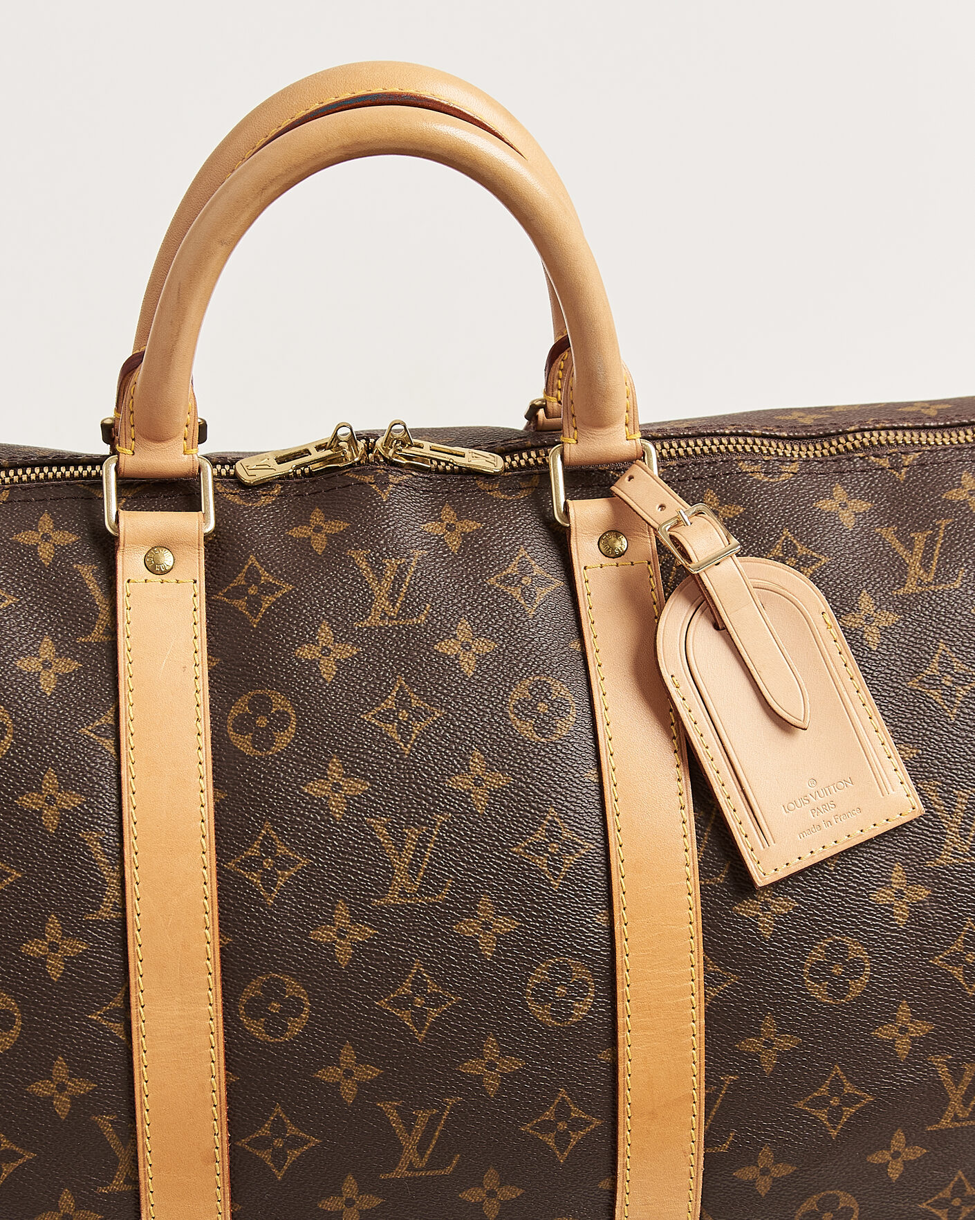 Herre | Pre-Owned & Vintage Bags | Louis Vuitton Pre-Owned | Keepall Bandouliére 55 Monogram