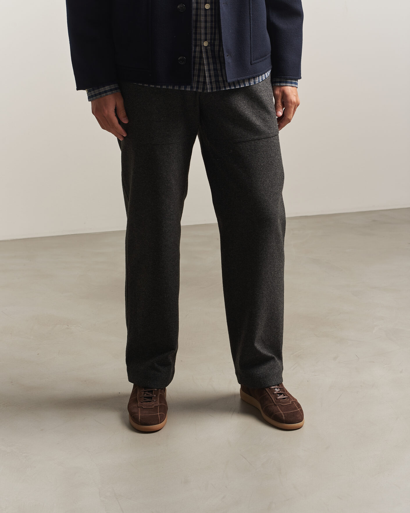 Herre | Sneakers | CQP | Stillo Suede Sneaker Dark Brown