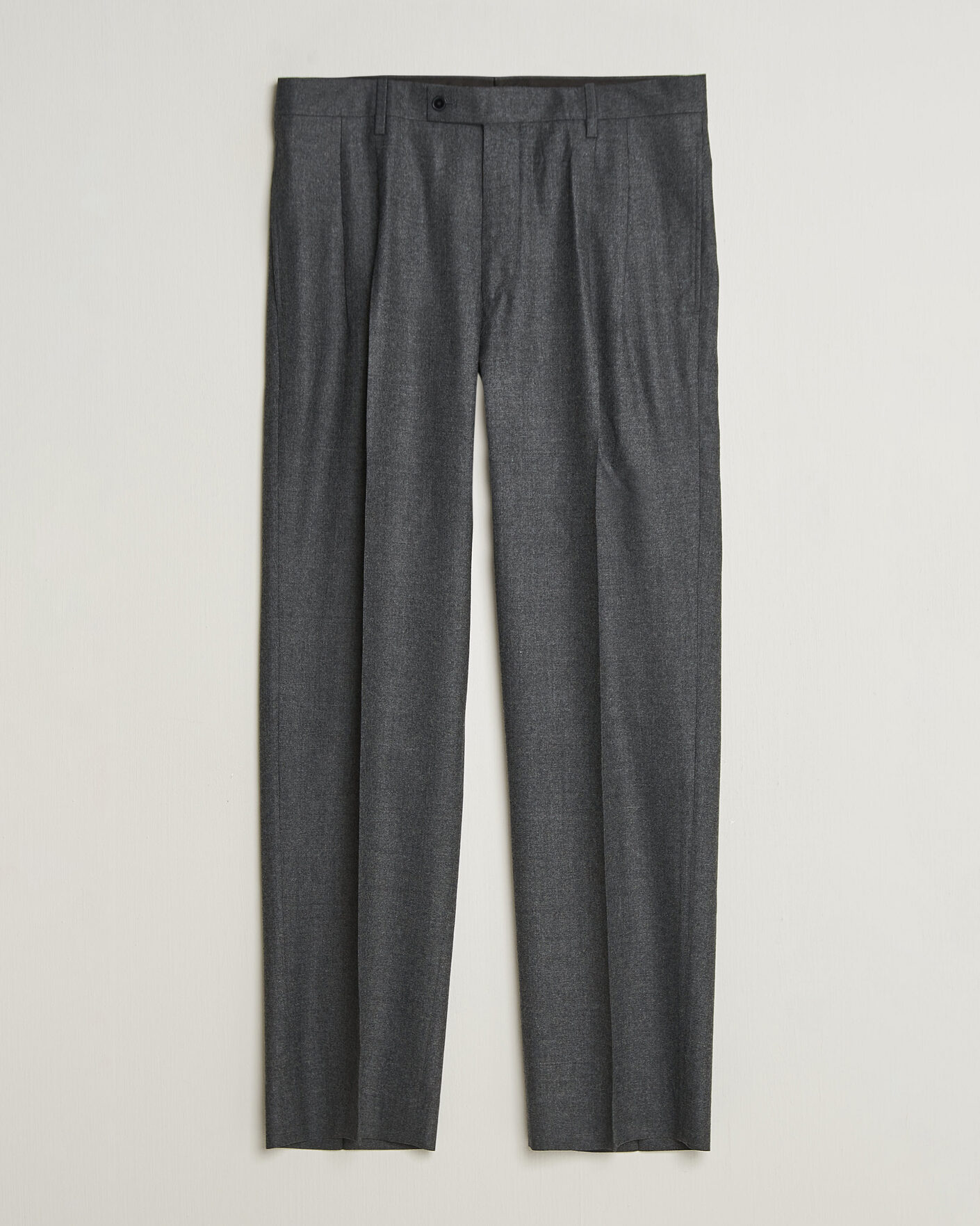 Herre | Bukser | Auralee | Super Light Wool Pants Charcoal