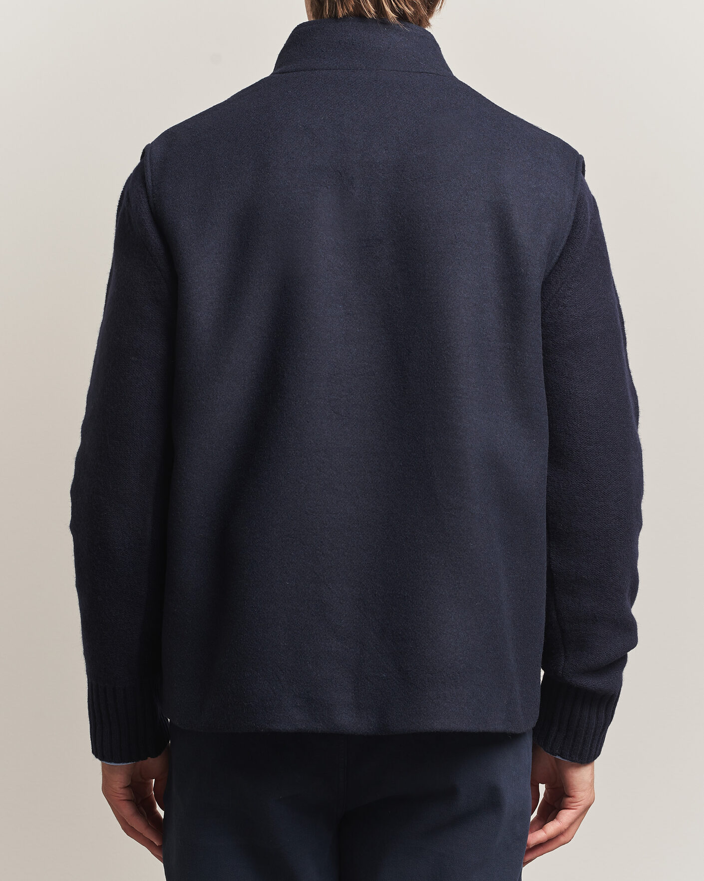 Herre | Vester | A Day's March | Canora Lined Wool Vest Navy