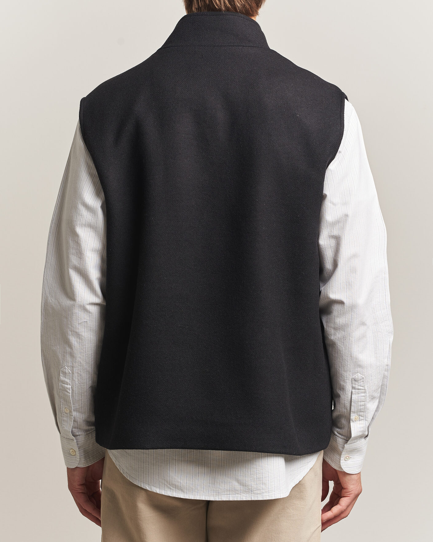 Herre | Vester | A Day's March | Canora Lined Wool Vest Black