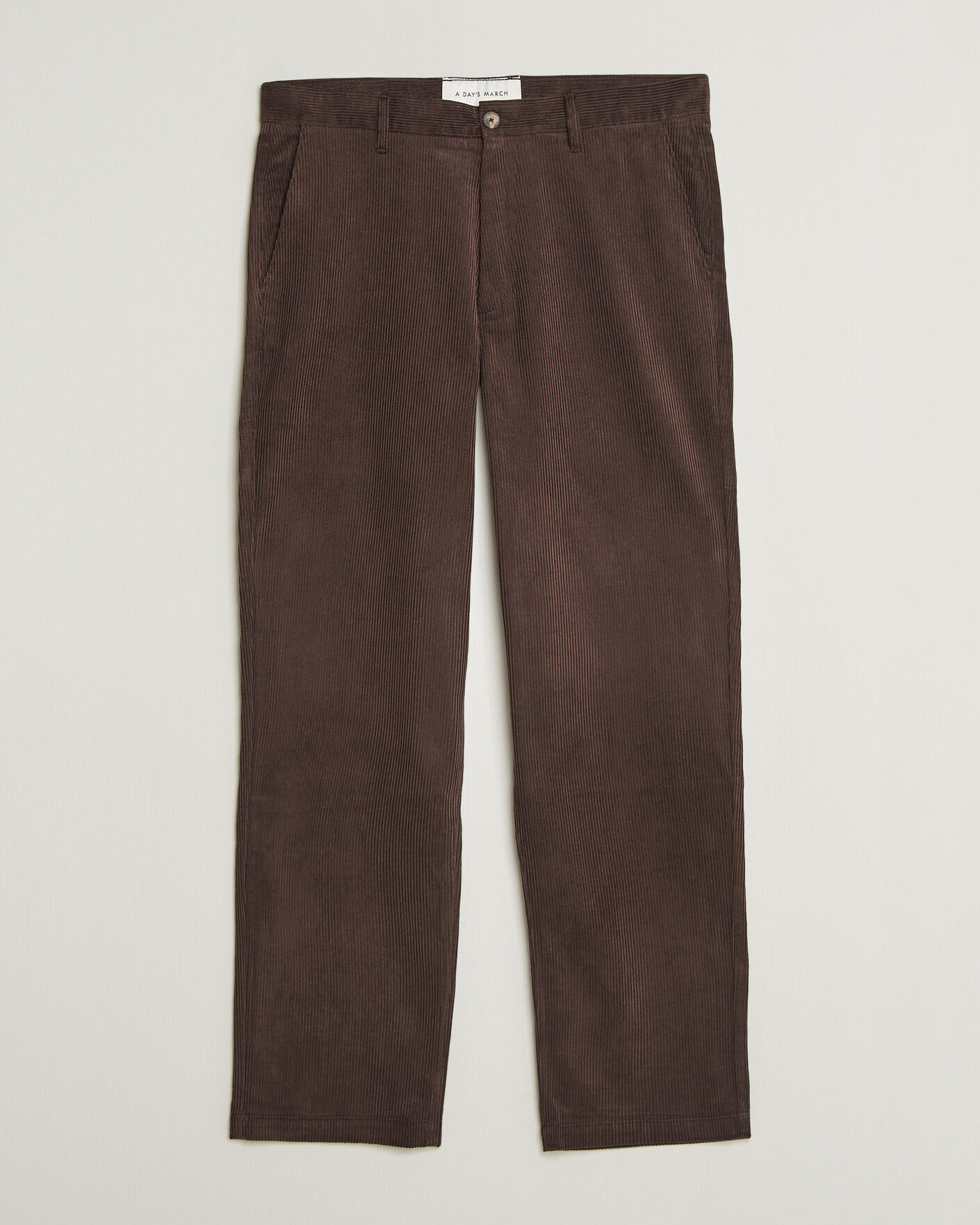 Herre | Bukser | A Day's March | Redwood Corduroy Trousers Dark Brown