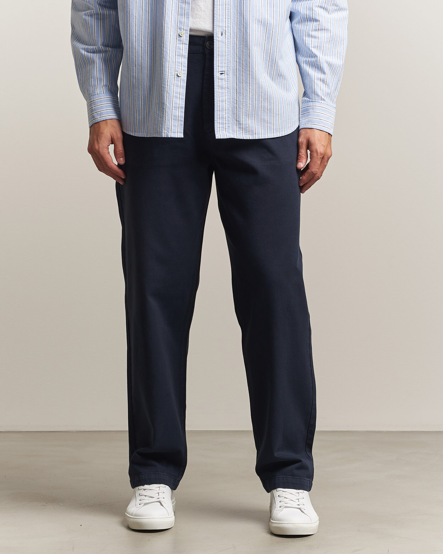 Herre | Bukser | A Day's March | Redwood Cotton Chinos Navy