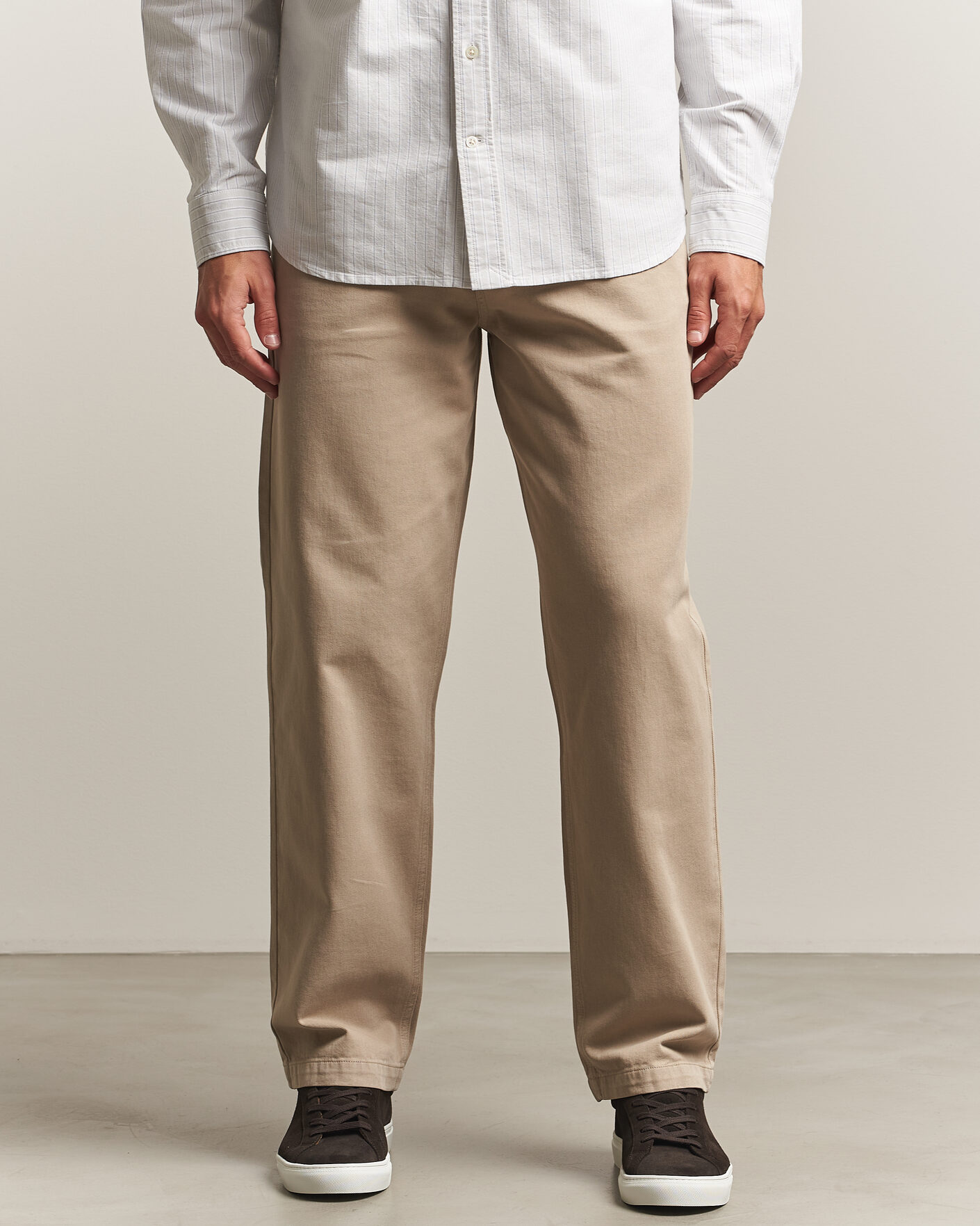 Herre | Bukser | A Day's March | Redwood Cotton Chinos Khaki