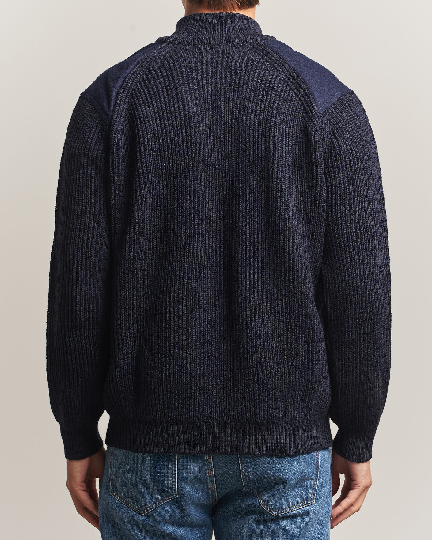 Herre | Gensere | Peregrine | Foxton Quarter Zip Jumperr Navy
