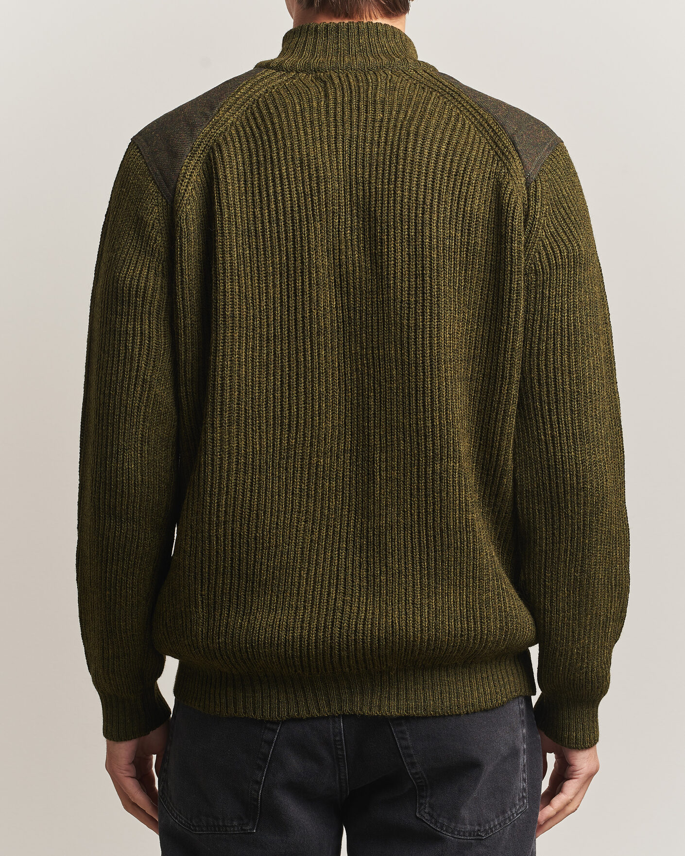 Herre | Gensere | Peregrine | Foxton Quarter Zip Jumperr Olive