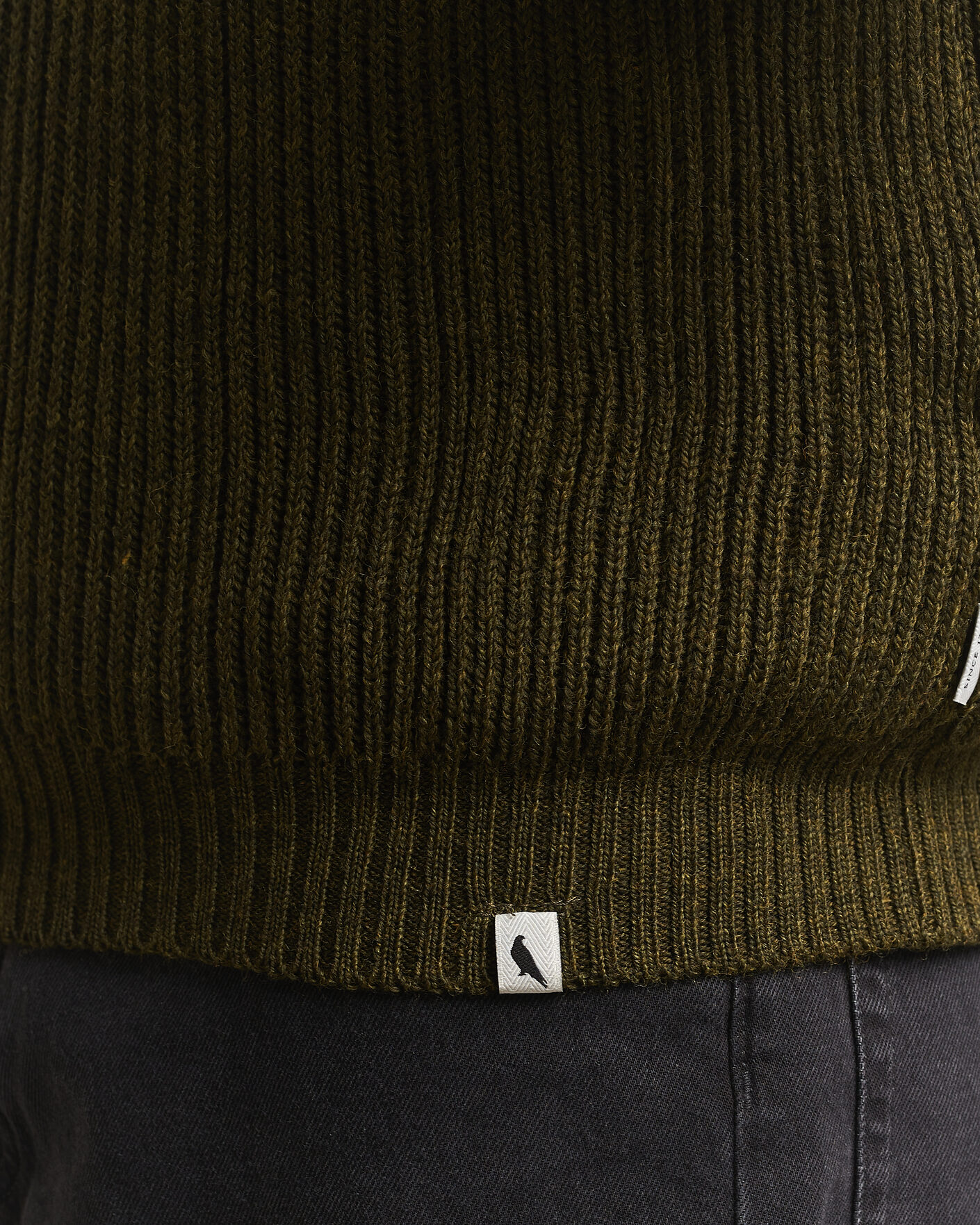 Herre | Gensere | Peregrine | Foxton Quarter Zip Jumperr Olive