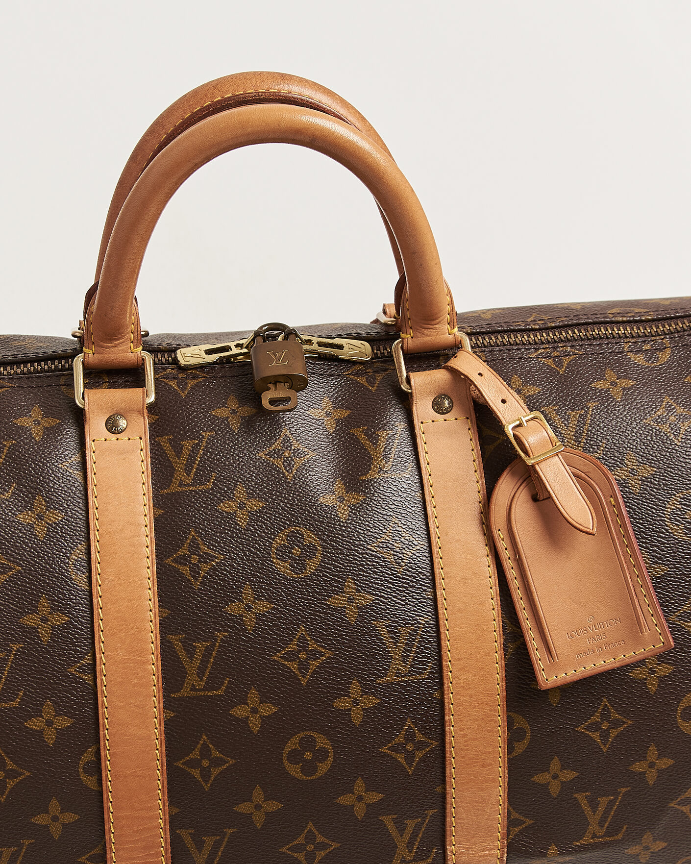 Herre | Pre-Owned & Vintage Bags | Louis Vuitton Pre-Owned | Keepall 50 Bandoulière Monogram