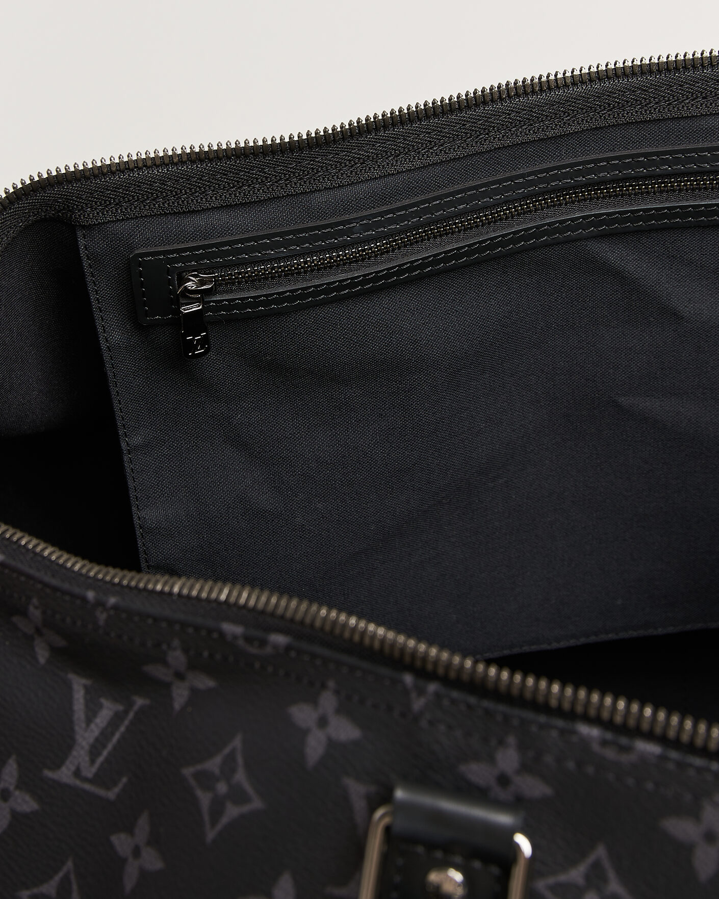 Herre | Pre-Owned & Vintage Bags | Louis Vuitton Pre-Owned | Keepall 55 Bandoulière Monogram Eclipse