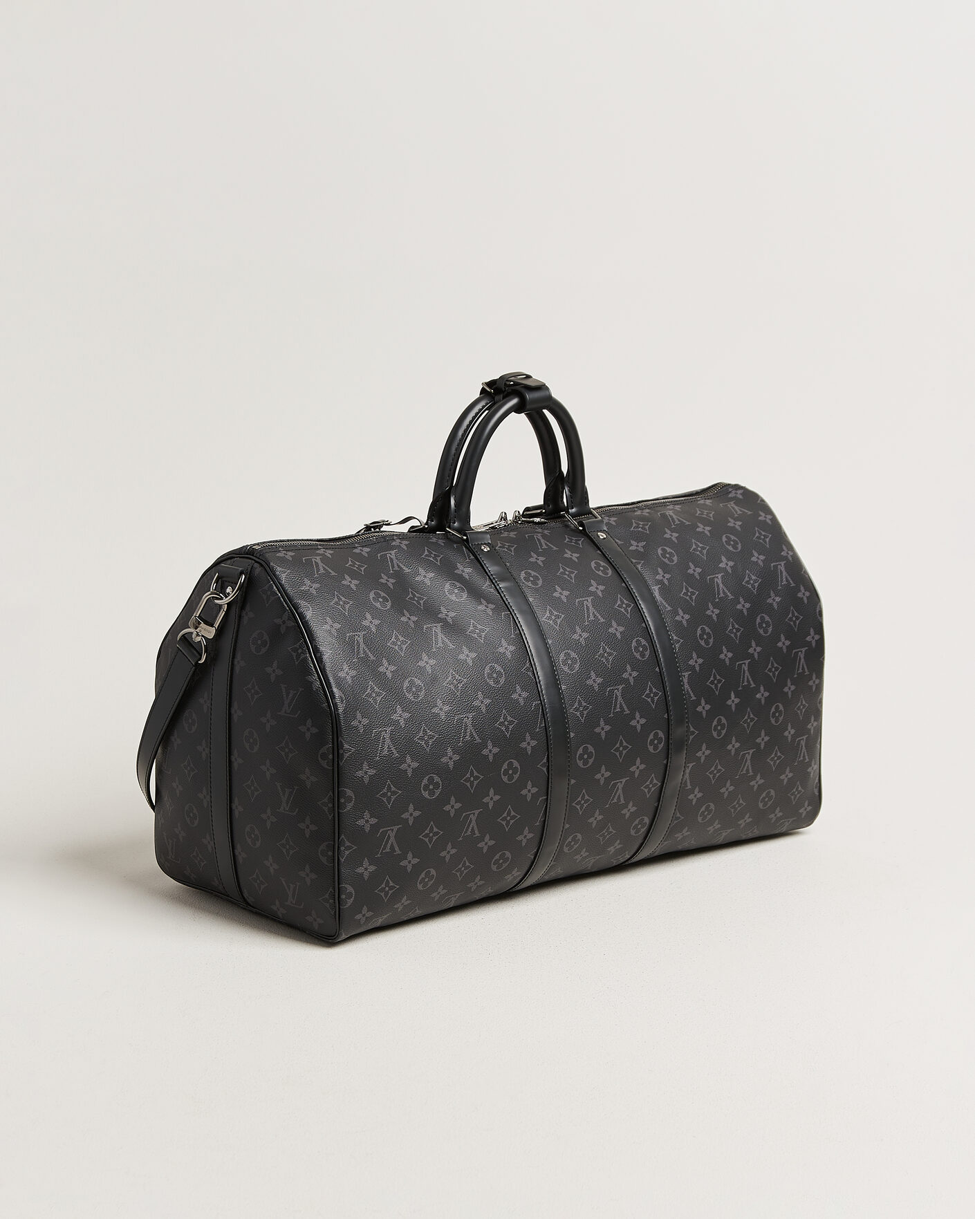 Herre | Pre-Owned & Vintage Bags | Louis Vuitton Pre-Owned | Keepall 55 Bandoulière Monogram Eclipse