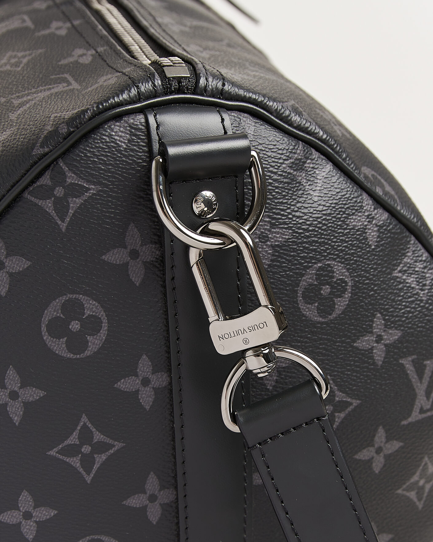 Herre | Pre-Owned & Vintage Bags | Louis Vuitton Pre-Owned | Keepall 55 Bandoulière Monogram Eclipse
