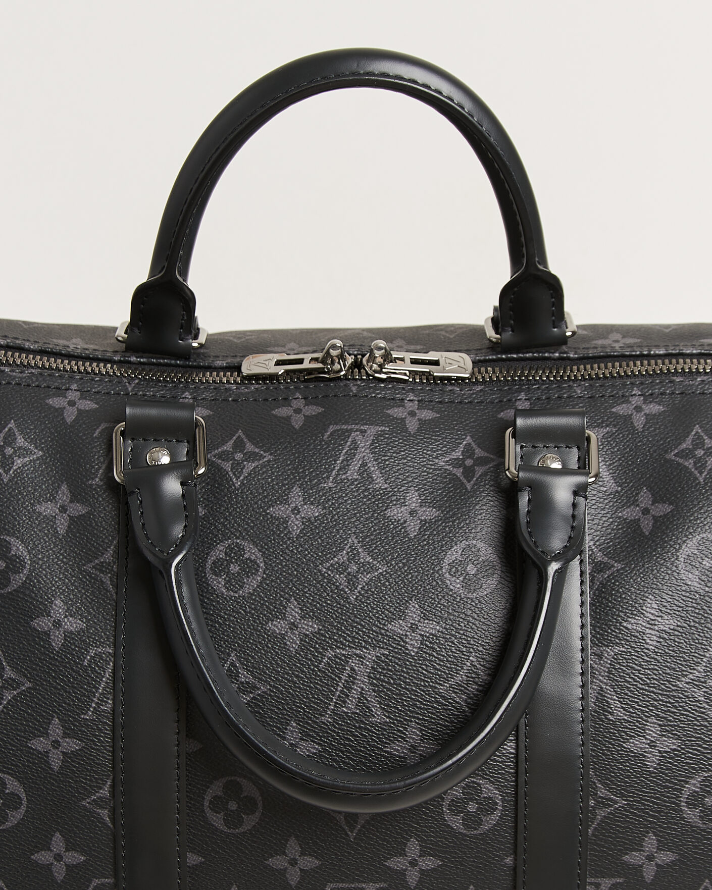 Herre | Pre-Owned & Vintage Bags | Louis Vuitton Pre-Owned | Keepall 55 Bandoulière Monogram Eclipse