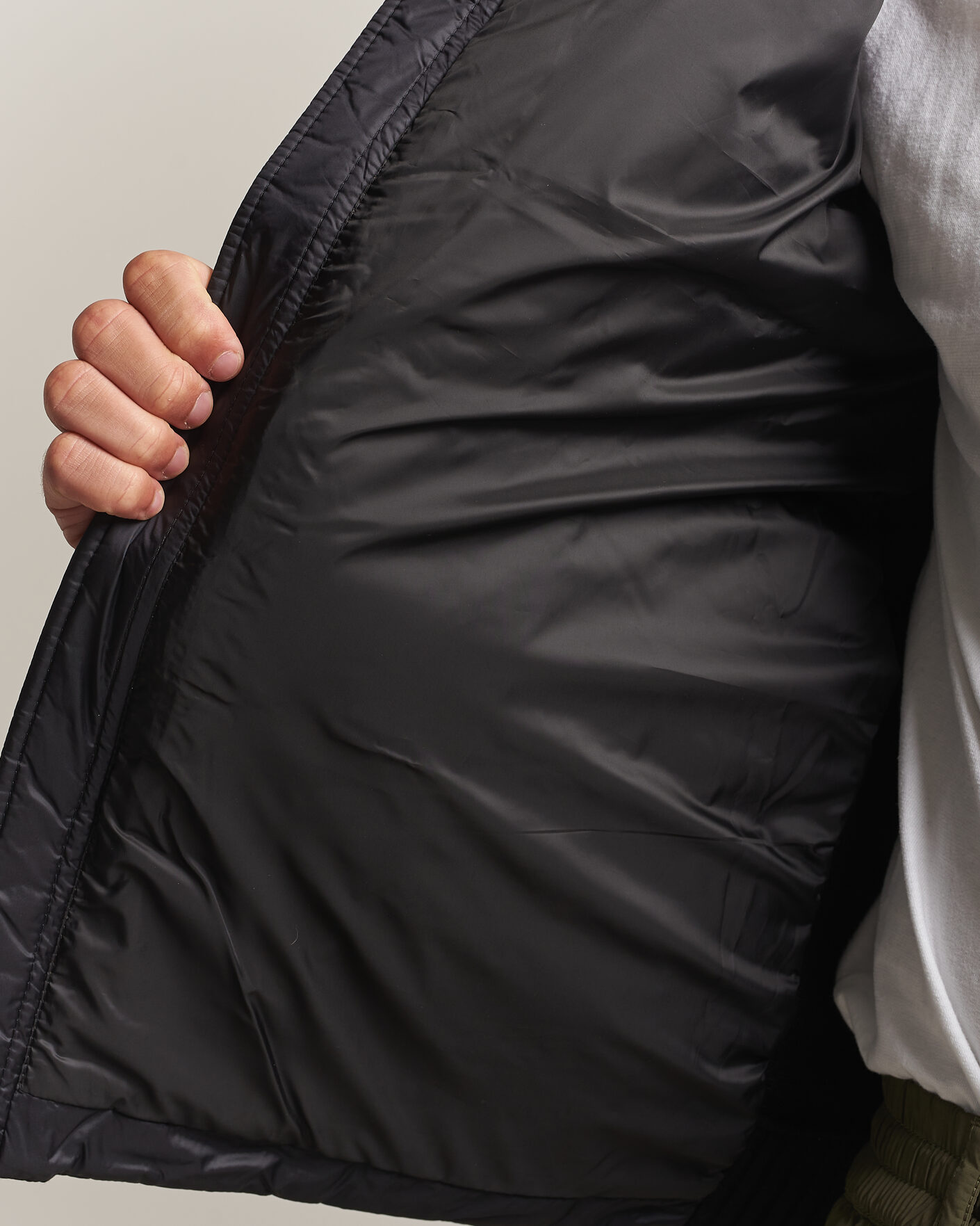 Herre | Jakker | Moncler Grenoble | Padded Hybrid Cardigan Black