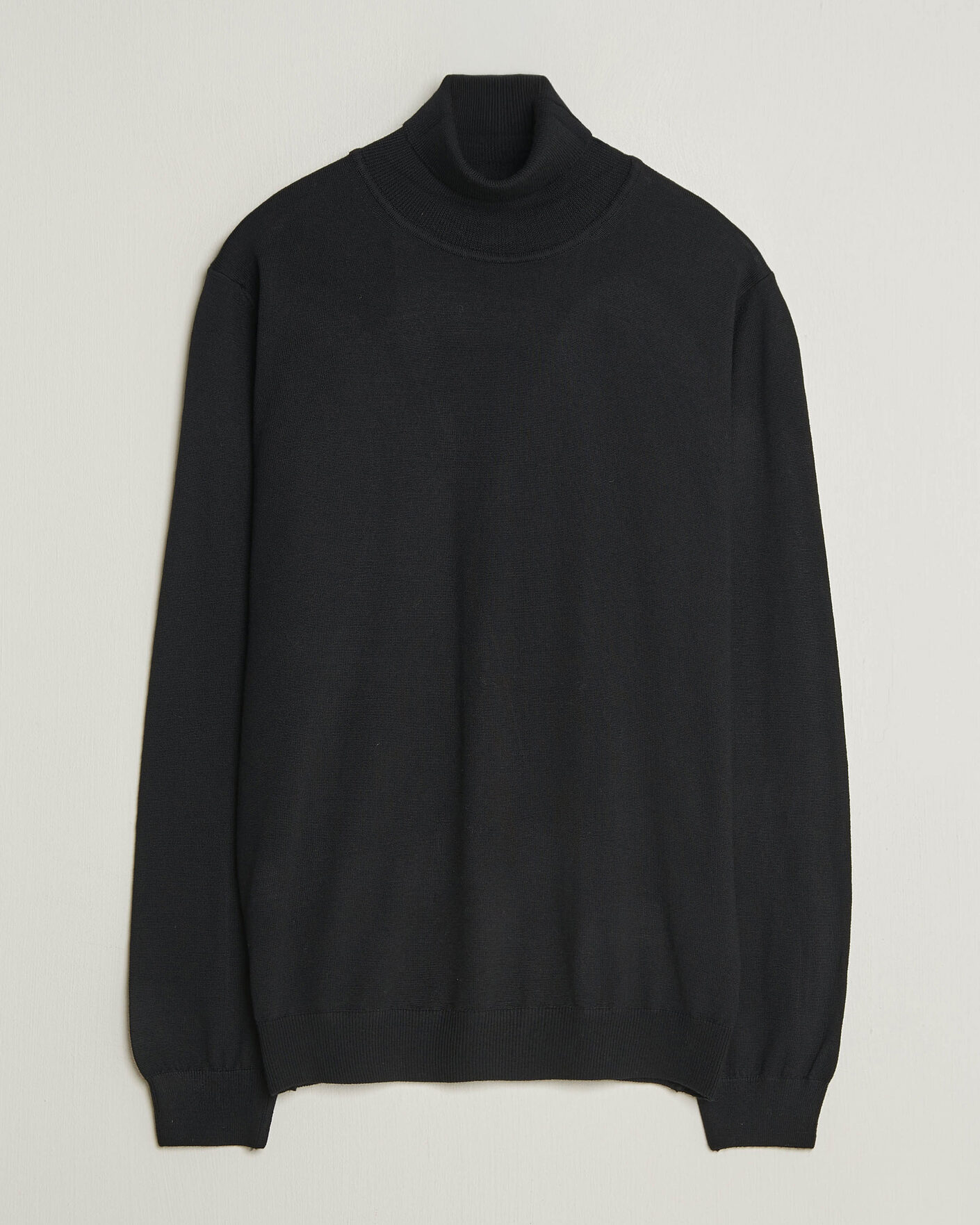 Herre | Gensere | Filippa K | Merino Knitted Turtleneck Black