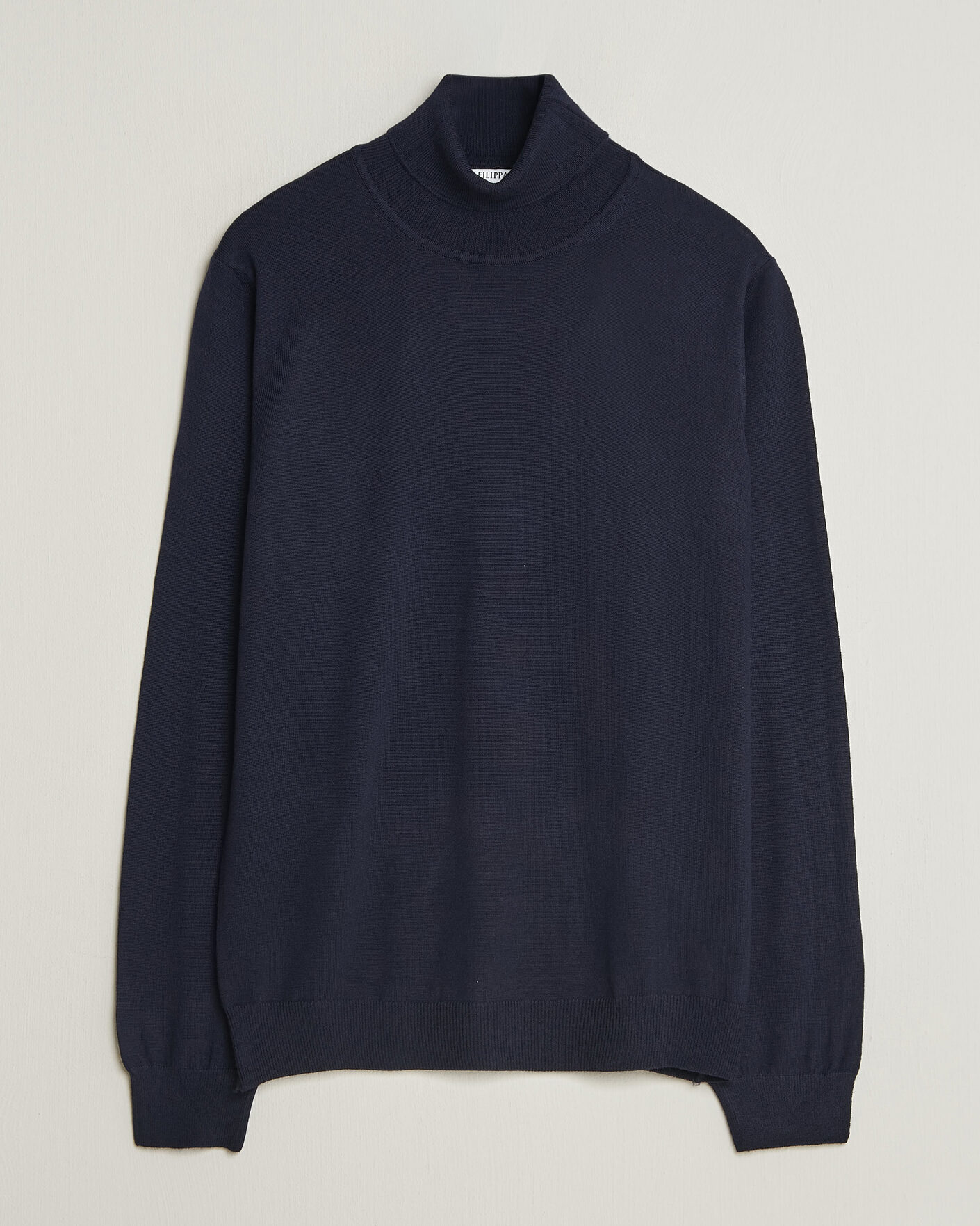 Herre | Gensere | Filippa K | Merino Knitted Turtleneck Navy
