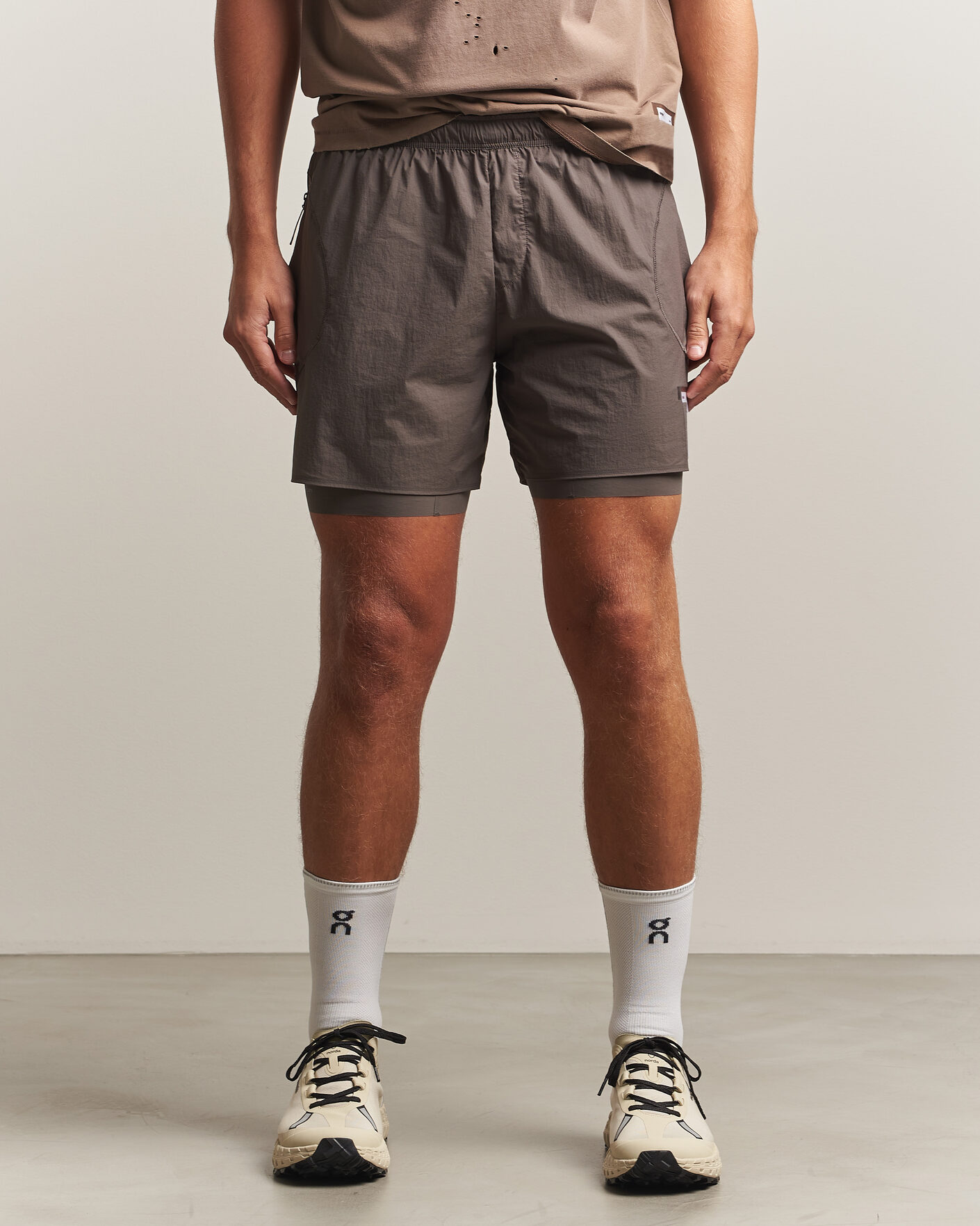 Herre | Shorts | Satisfy | Rippy Cordura 5 Inch Shorts Subterranean