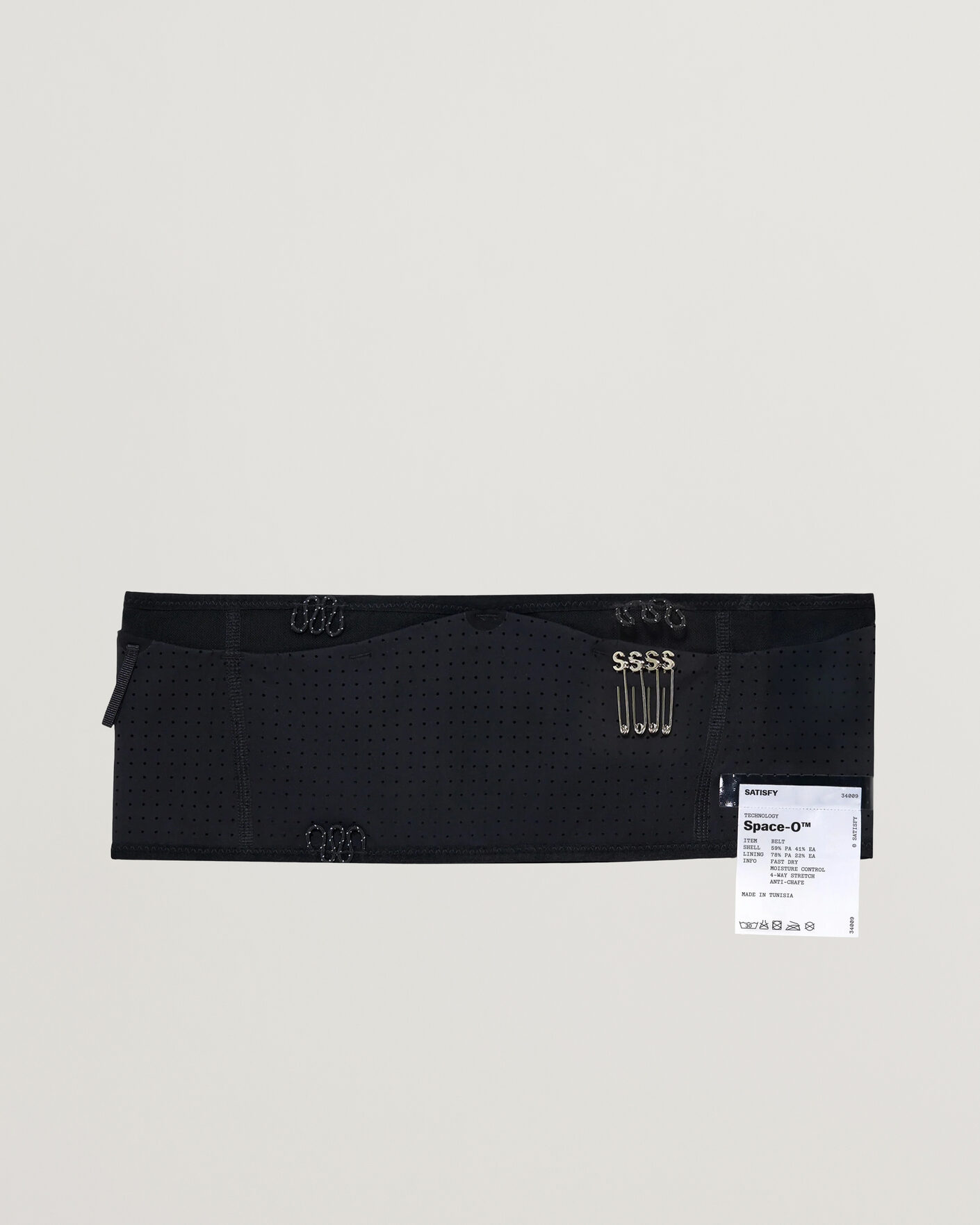 Herre | Active Assesoarer | Satisfy | Space-O Belt Black