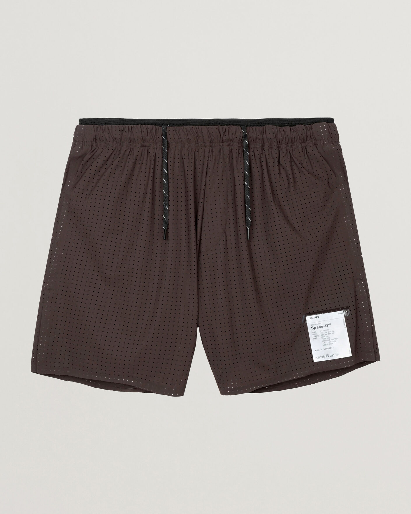 Herre | Shorts | Satisfy | Space-O 5 Inch Shorts Deep Mahogany