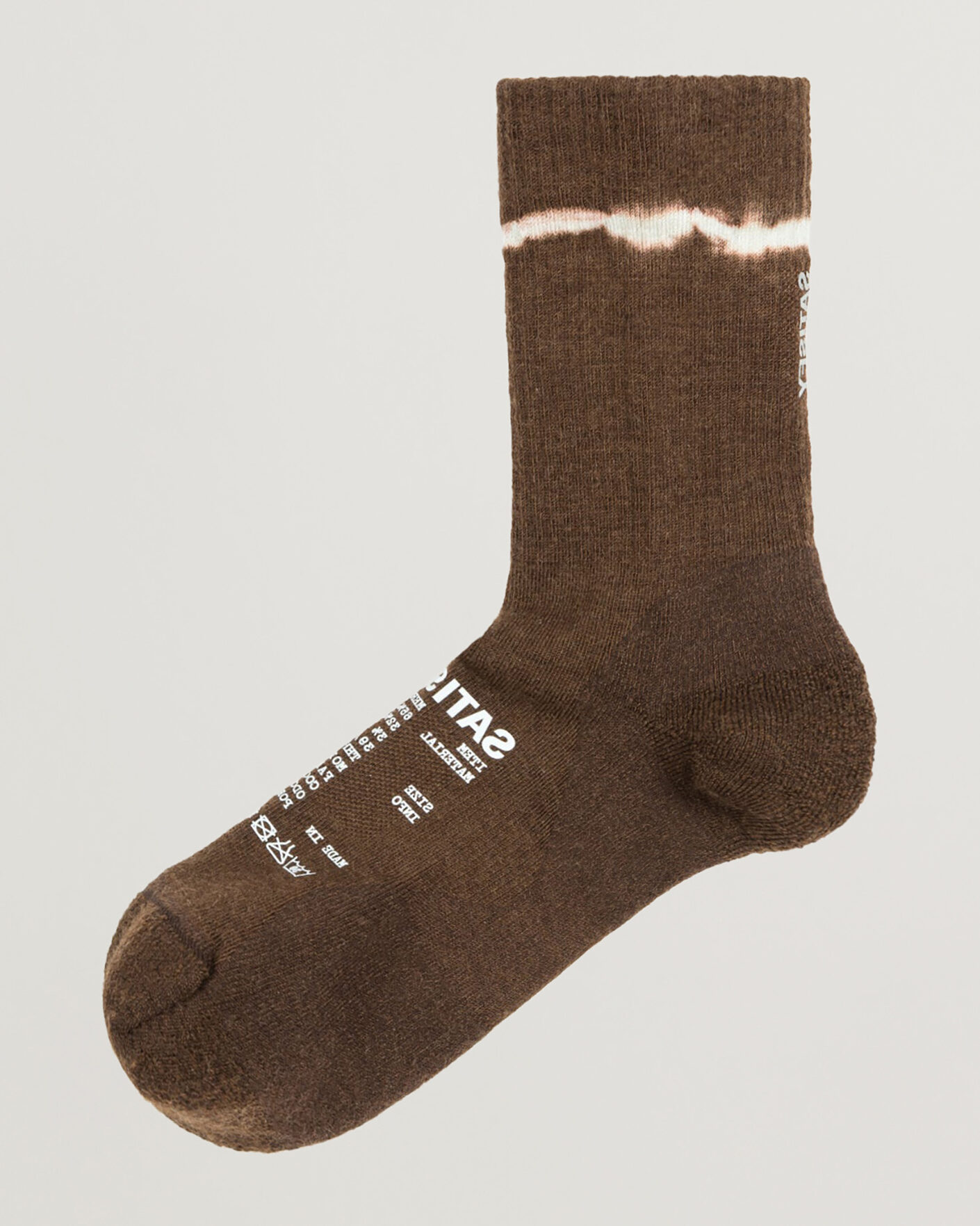 Herre | Undertøy | Satisfy | Merino Nylon Tube Socks Tie Dye Rocky Road