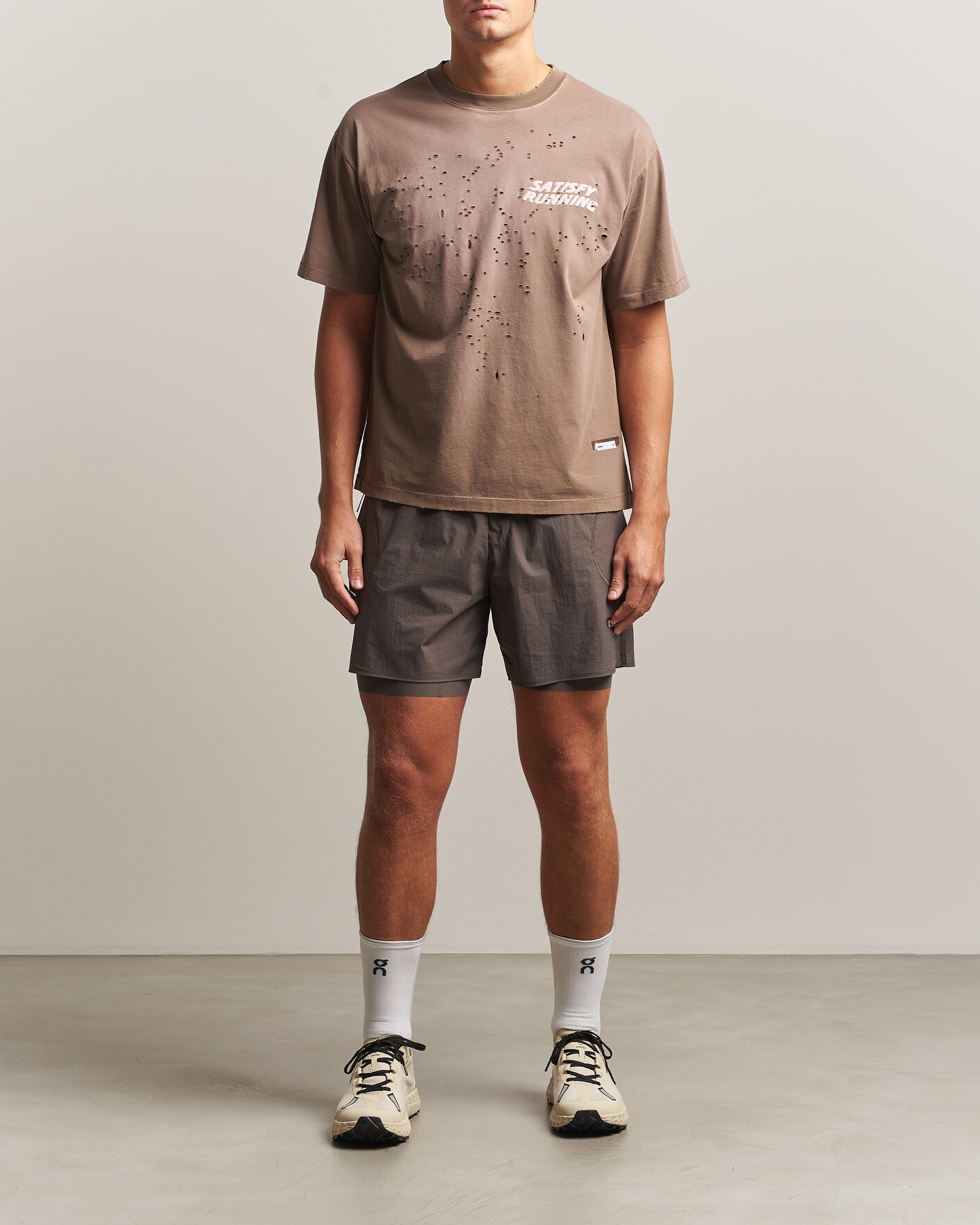 Herre | T-Shirts | Satisfy | MothTech T-Shirt Sun Bleached Rain Drum