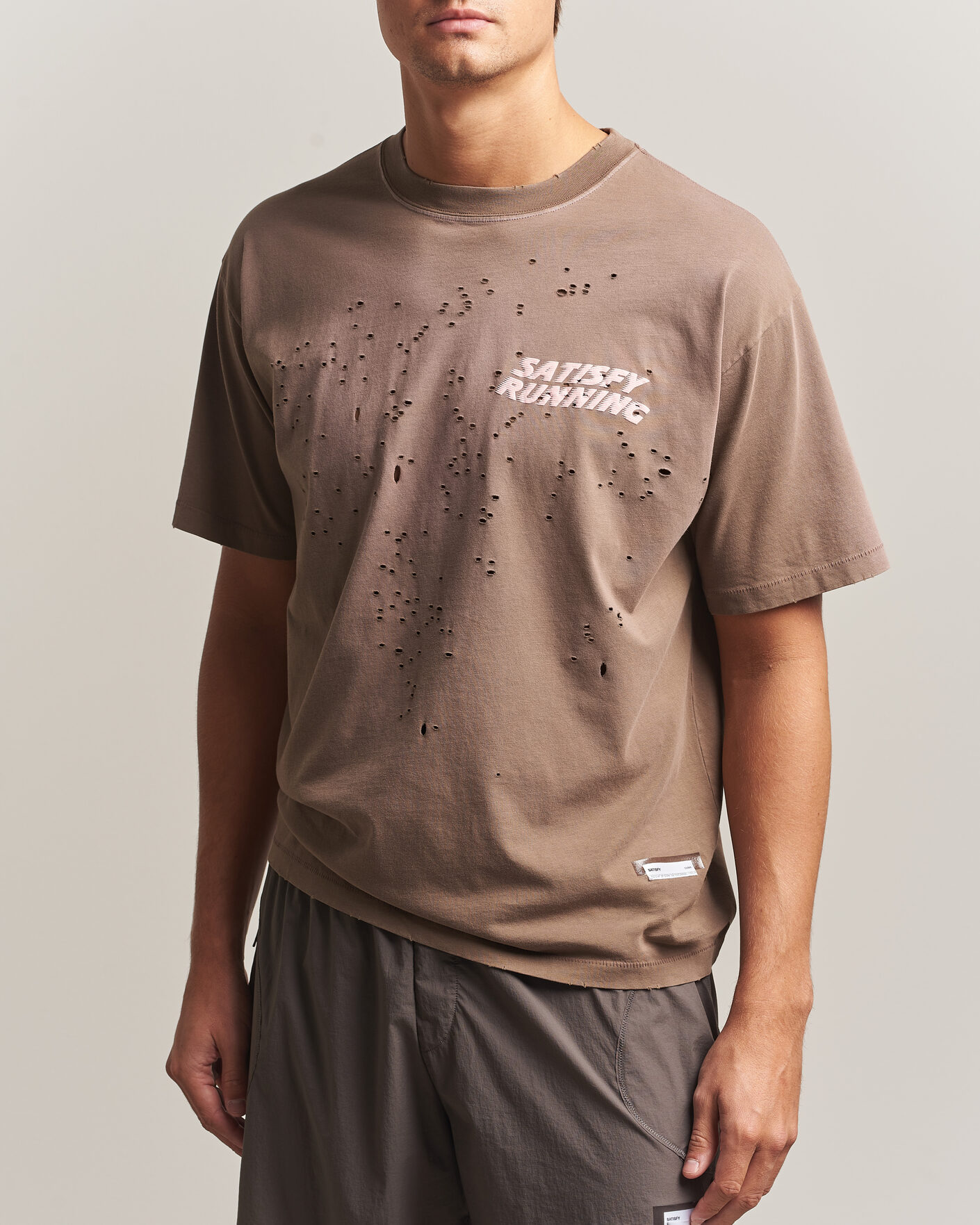 Herre | T-Shirts | Satisfy | MothTech T-Shirt Sun Bleached Rain Drum