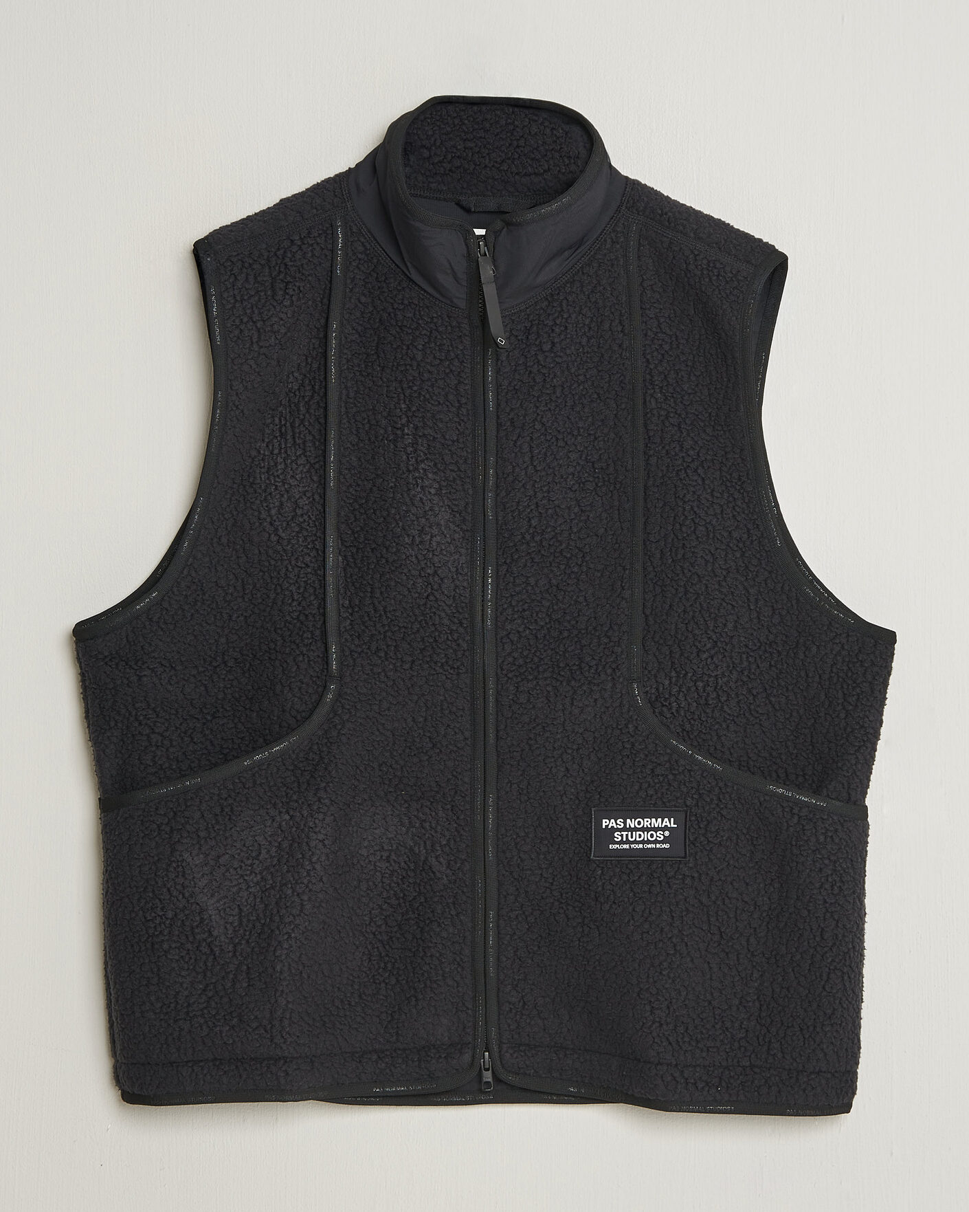 Herre | Gensere | Pas Normal Studios | Off-Race Pile Fleece Black