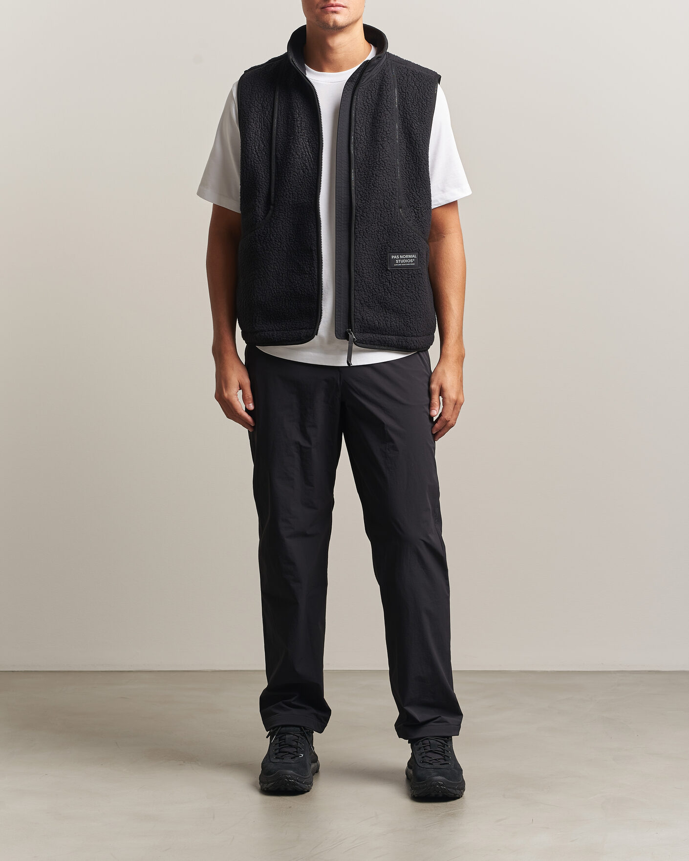 Herre | Gensere | Pas Normal Studios | Off-Race Pile Fleece Black