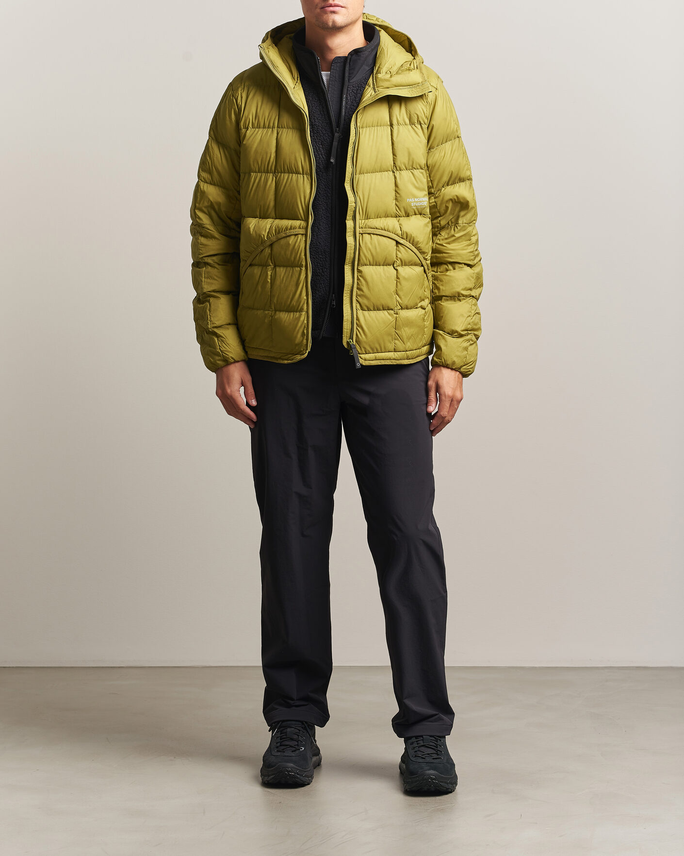 Herre | Jakker | Pas Normal Studios | Off-Race Down Liner Jacket Dark Lime
