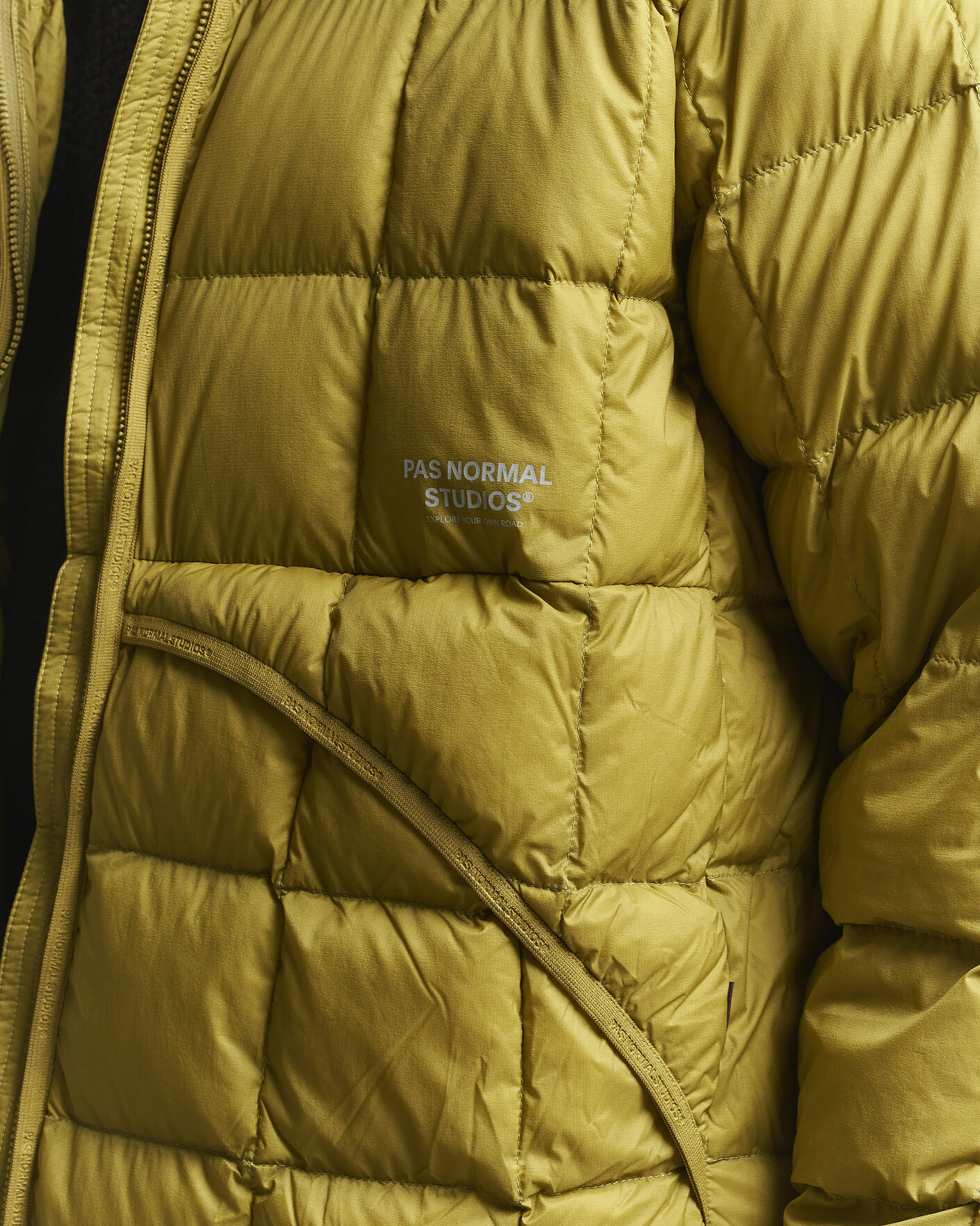 Herre | Jakker | Pas Normal Studios | Off-Race Down Liner Jacket Dark Lime